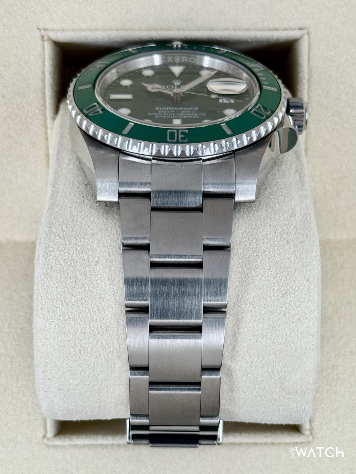 2016 Rolex Submariner “Hulk” 40mm 116610LV Green Dial