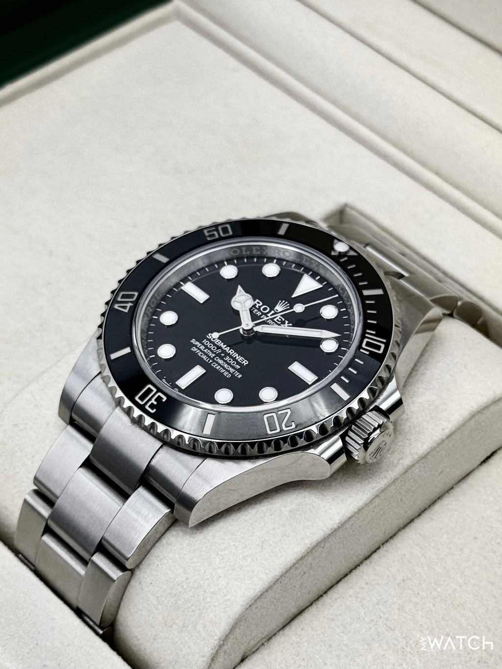 2025 Rolex Submariner 41mm 124060 Stainless Steel Black Dial