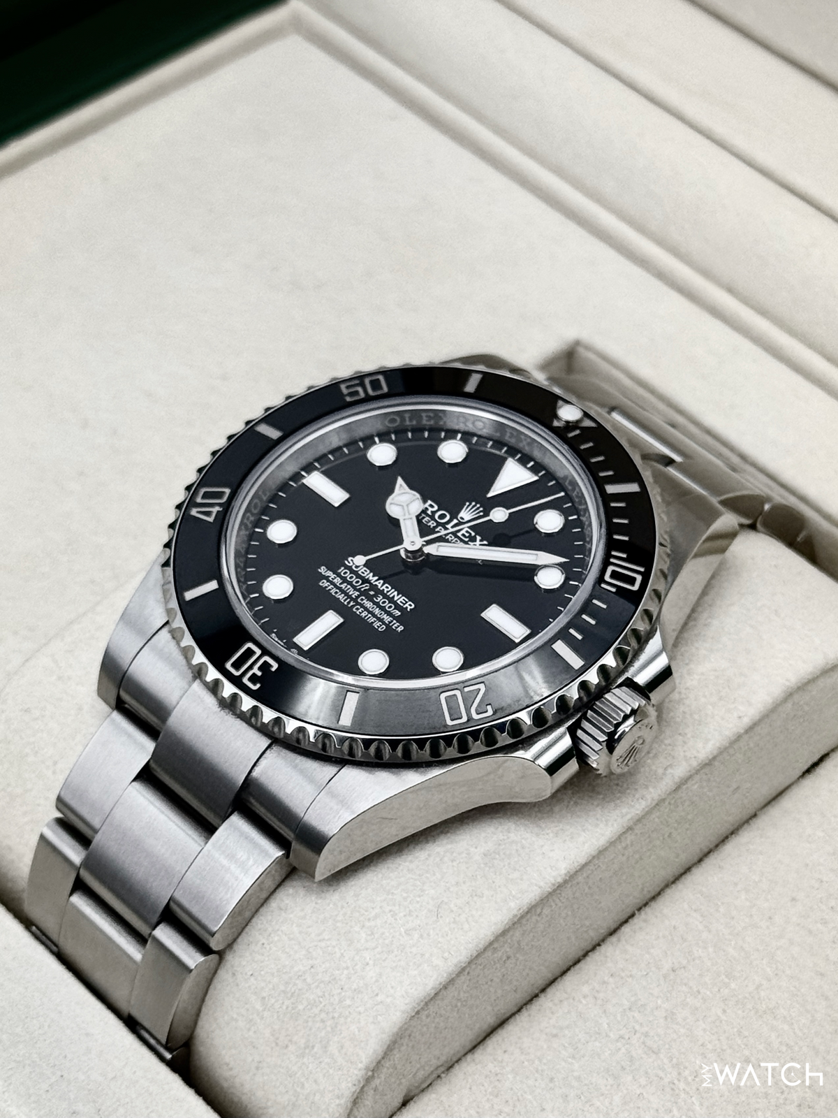 2025 Rolex Submariner 41mm 124060 Stainless Steel Black Dial