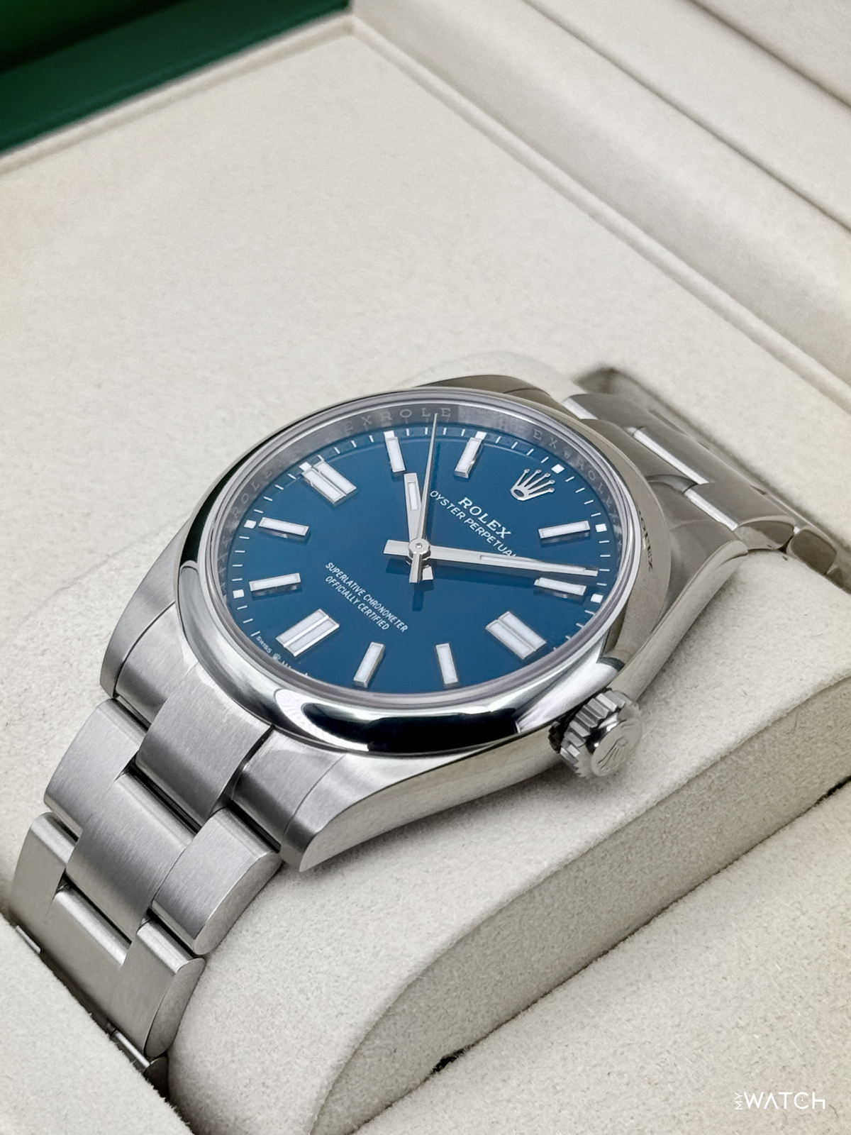 NEW 2026 Rolex Oyster Perpetual 41mm 134300 Med Blue Dial