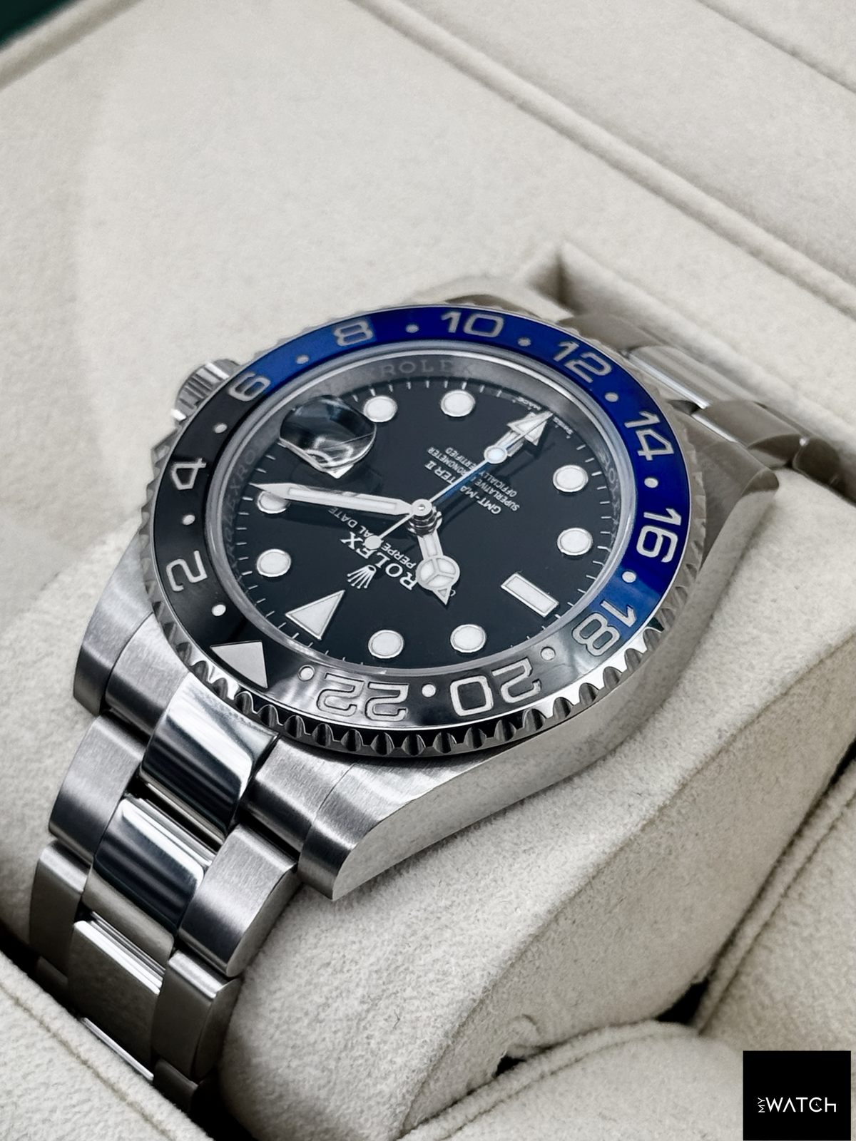2022 Rolex GMT-Master II "Batman" 40mm 126710BLNR Oyster