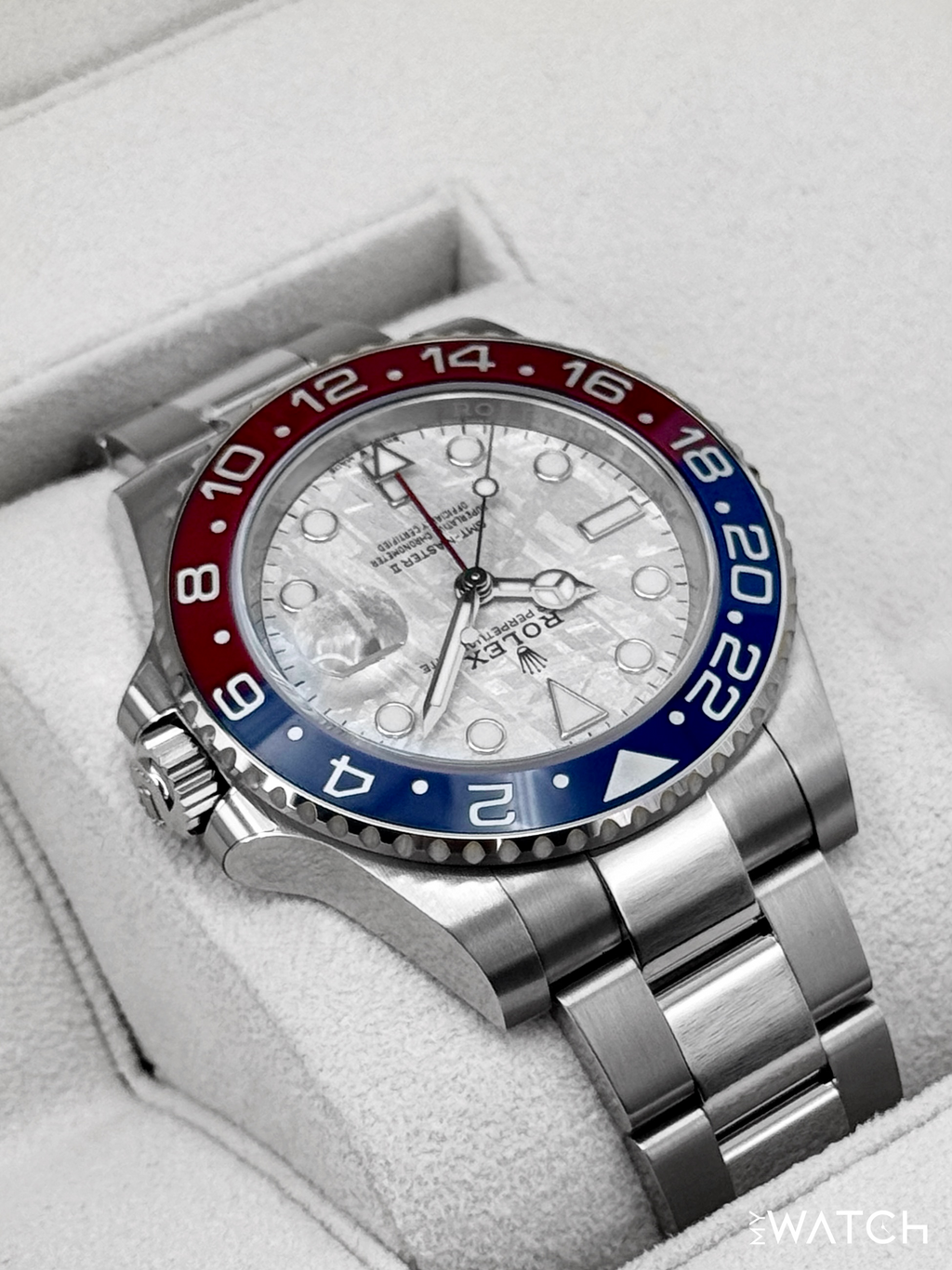 2023 Rolex GMT-Master II "Pepsi" 40mm 126719BLRO Meteorite Dial