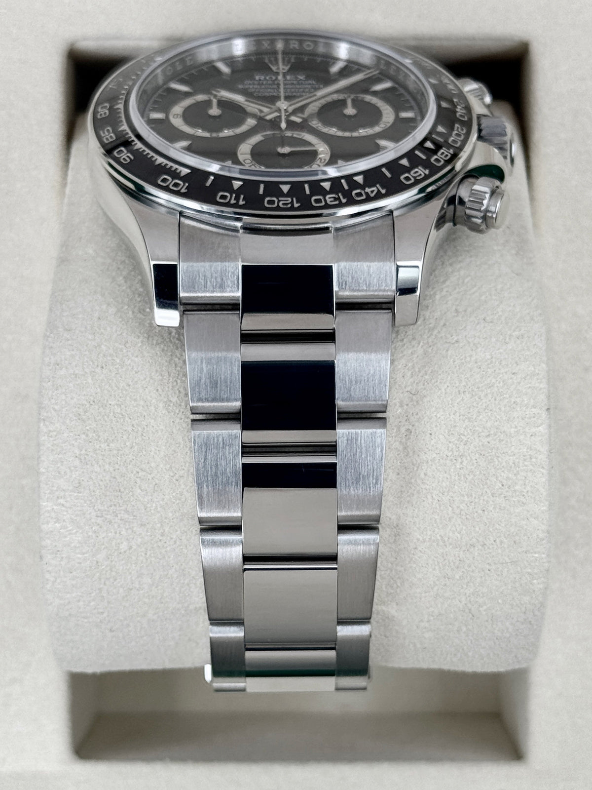 NEW 2025 Rolex Daytona 40mm 126500LN Stainless Steel Black Dial