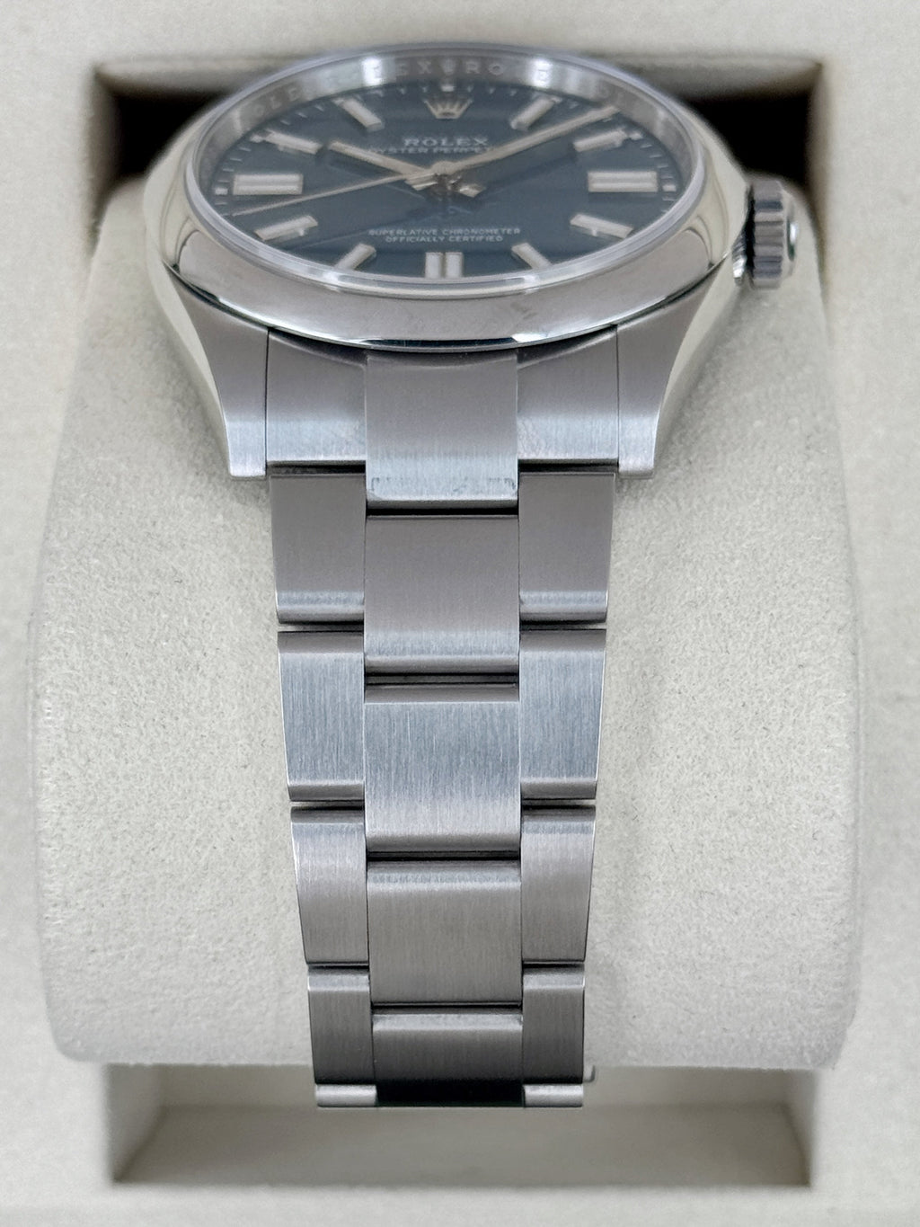 2025 Rolex Oyster Perpetual 41mm 134300 Med Blue Dial