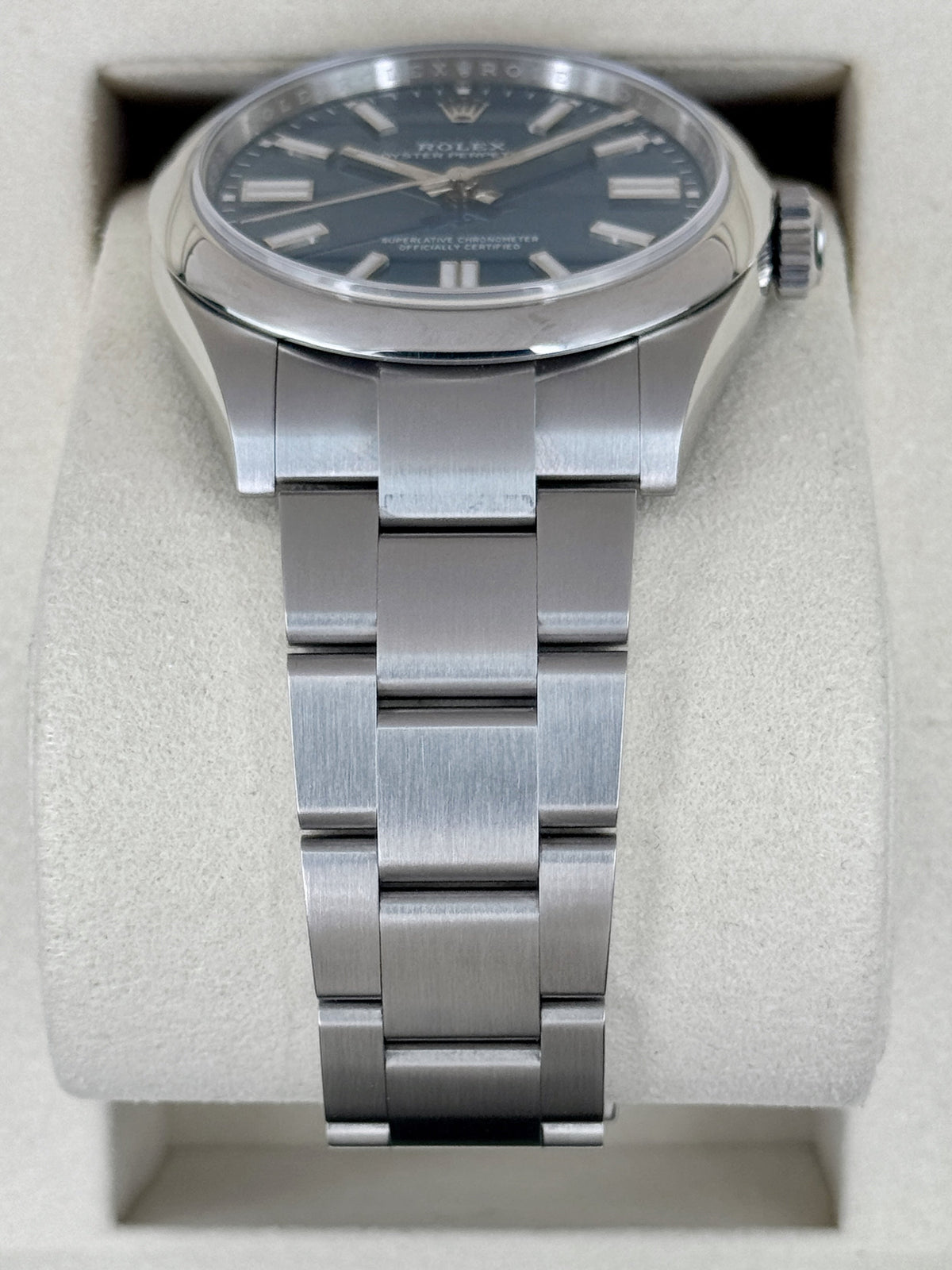 2025 Rolex Oyster Perpetual 41mm 134300 Med Blue Dial