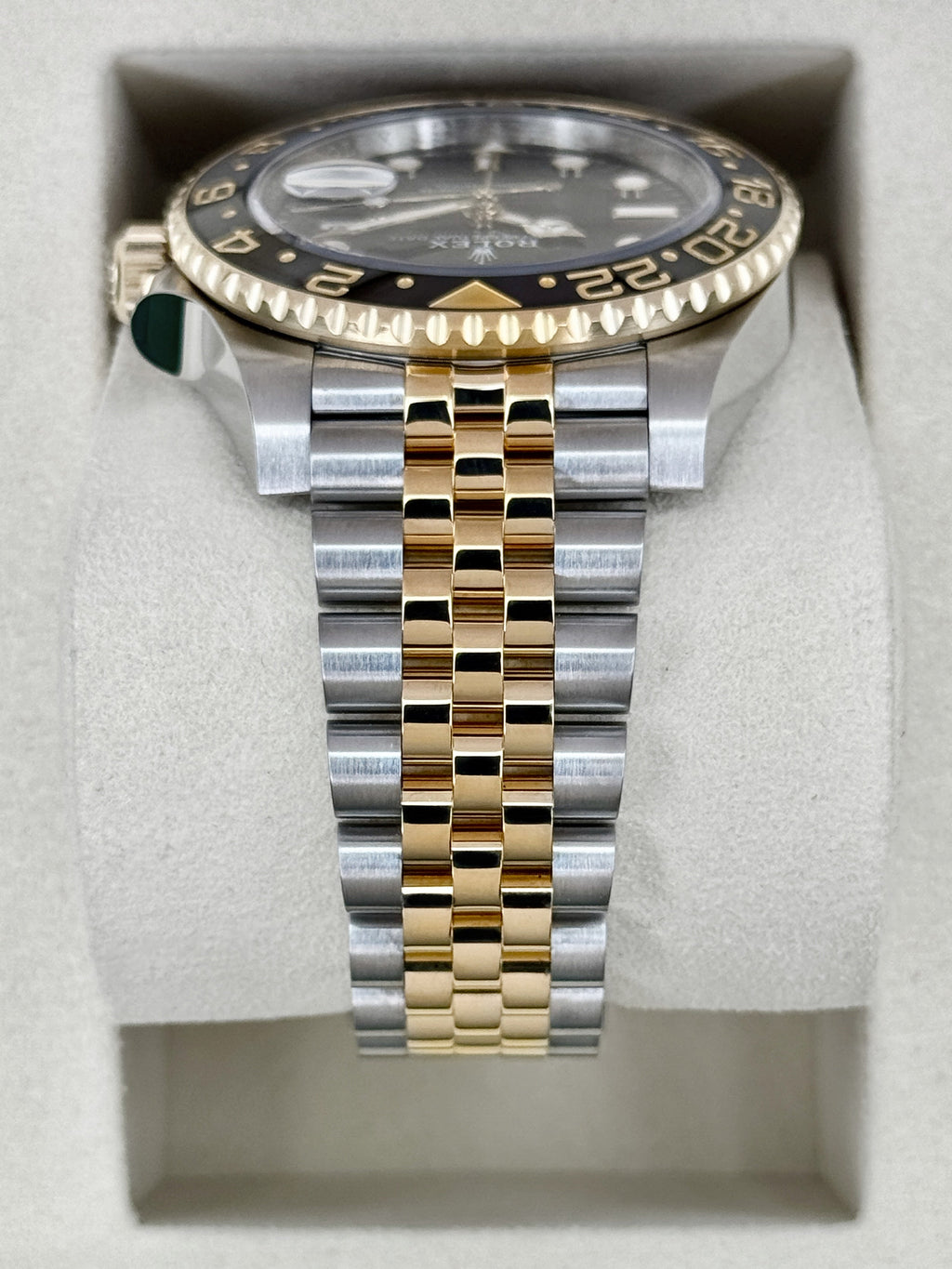 2025 Rolex GMT-Master II 40mm 126713GRNR Two-Tone Jubilee