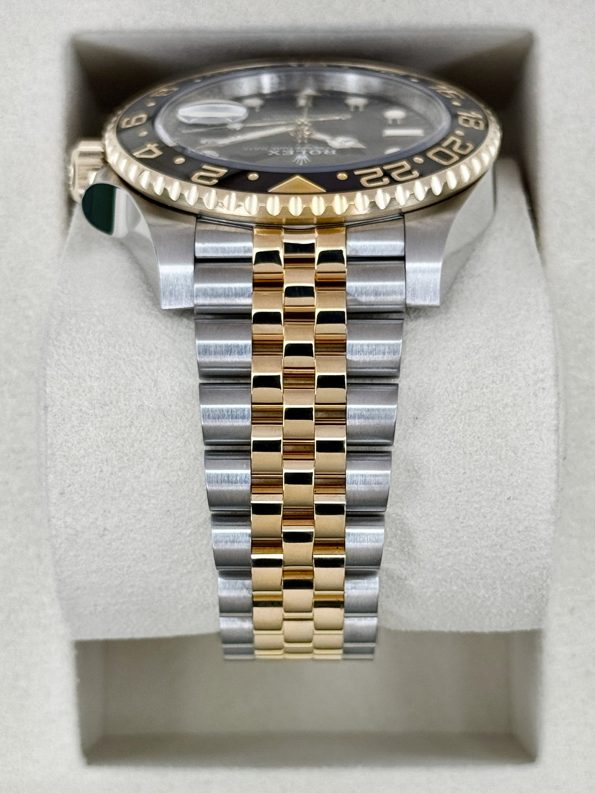 2025 Rolex GMT-Master II 40mm 126713GRNR Two-Tone Jubilee