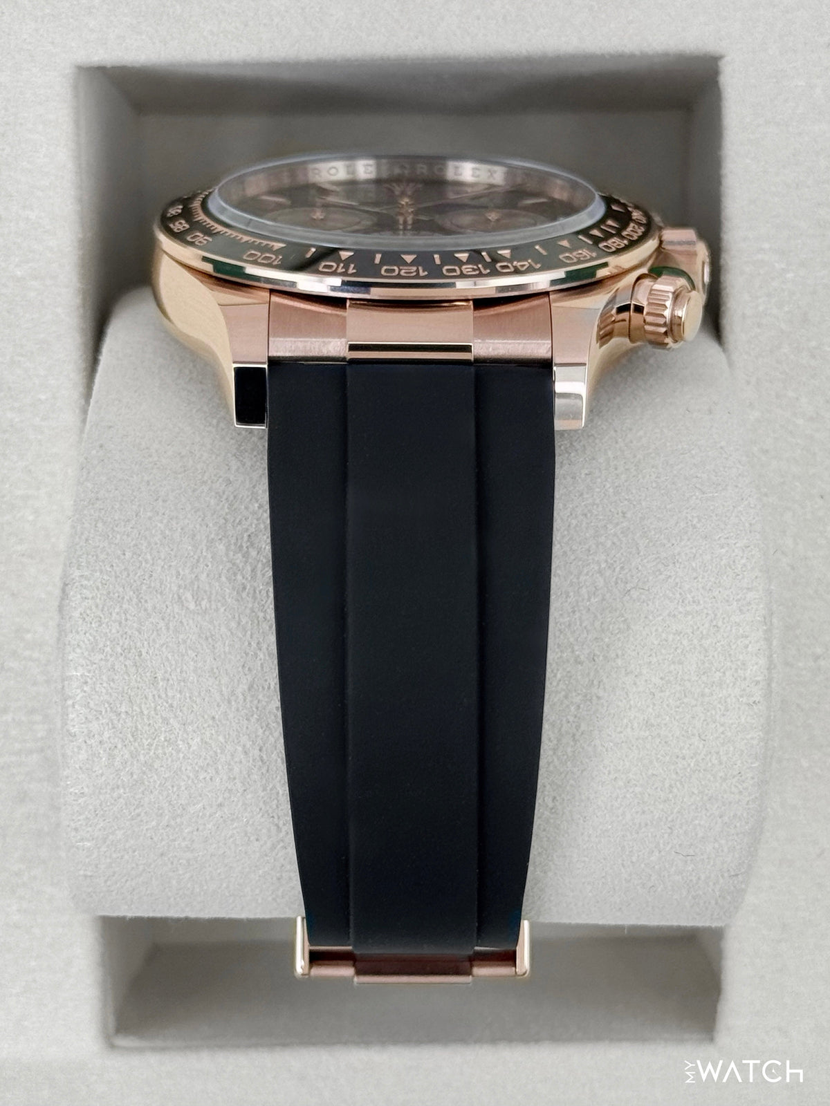 NEW 2026 Rolex Daytona 40mm 126515LN Rose Gold Oysterflex Black Dial