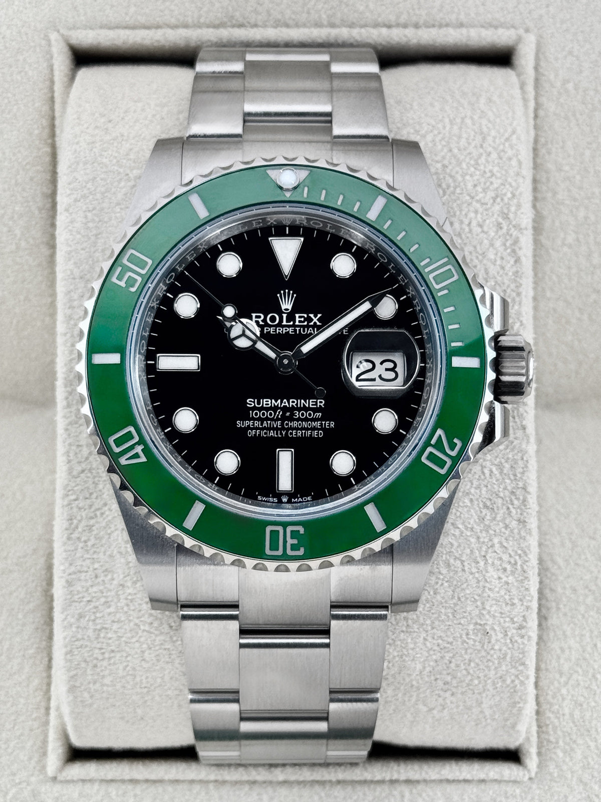 2024 Rolex Submariner "Starbucks" 41mm 126610LV Black Dial