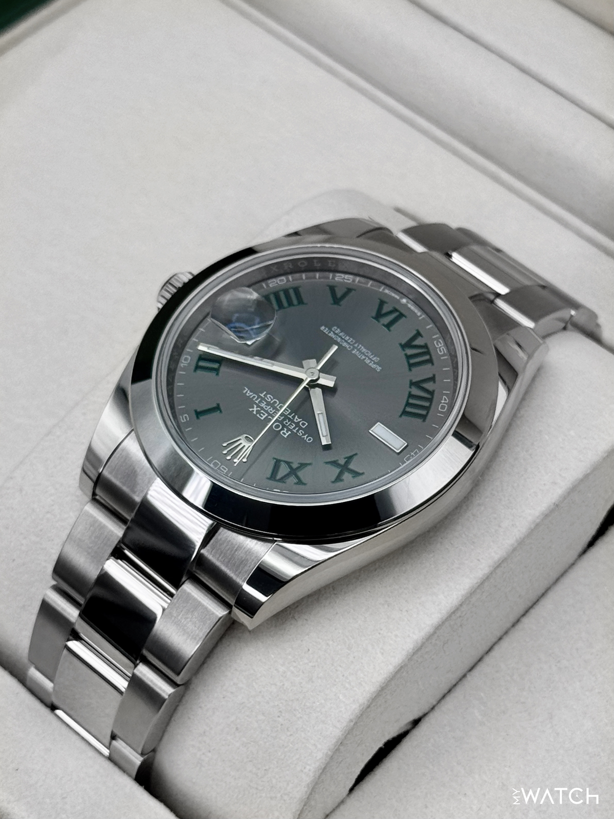 NEW 2026 Rolex Datejust 41mm 126300 Wimbledon Dial Oyster