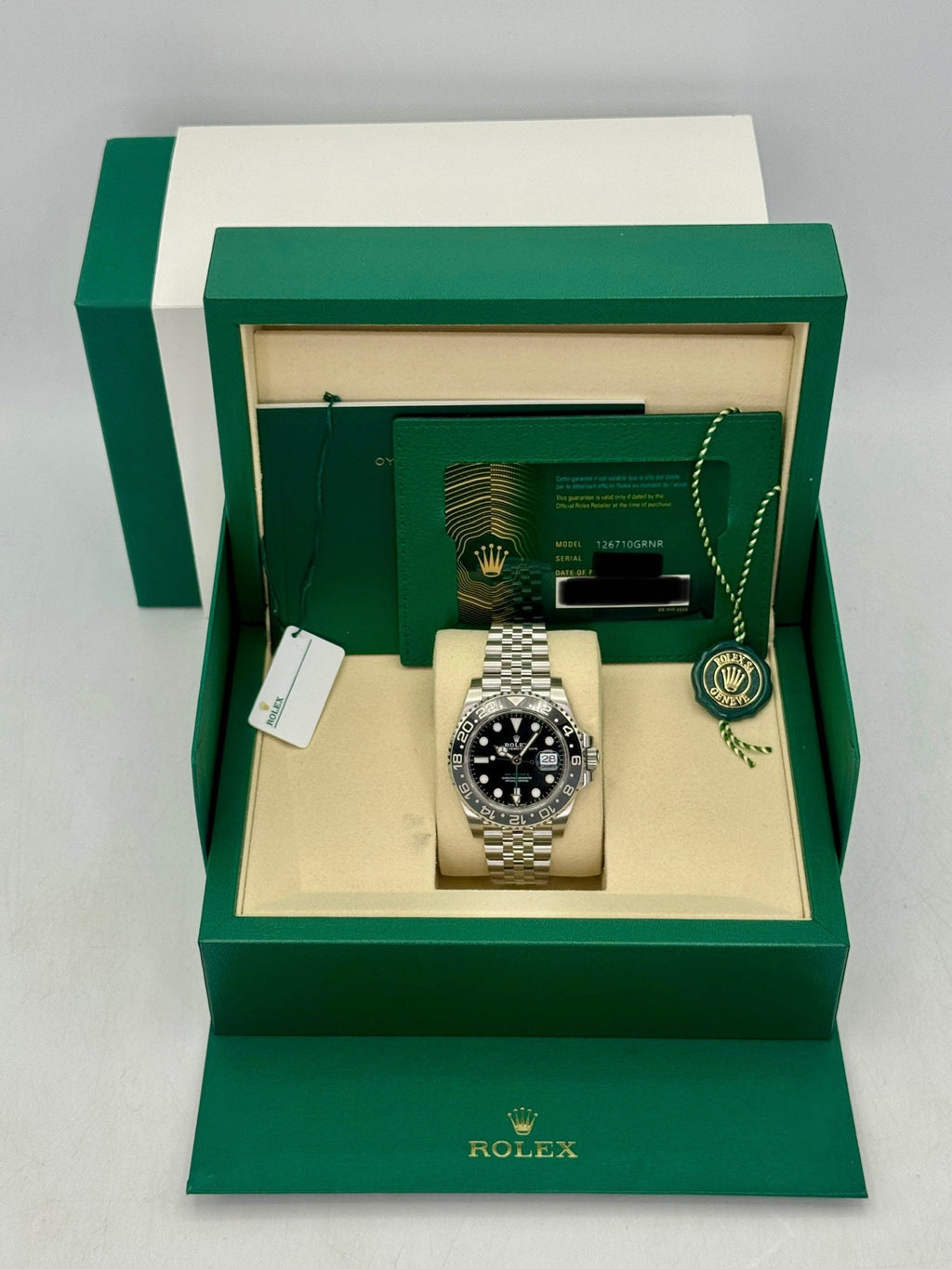 NEW 2026 Rolex GMT-Master II Bruce Wayne 40mm 126710GRNR Jubilee
