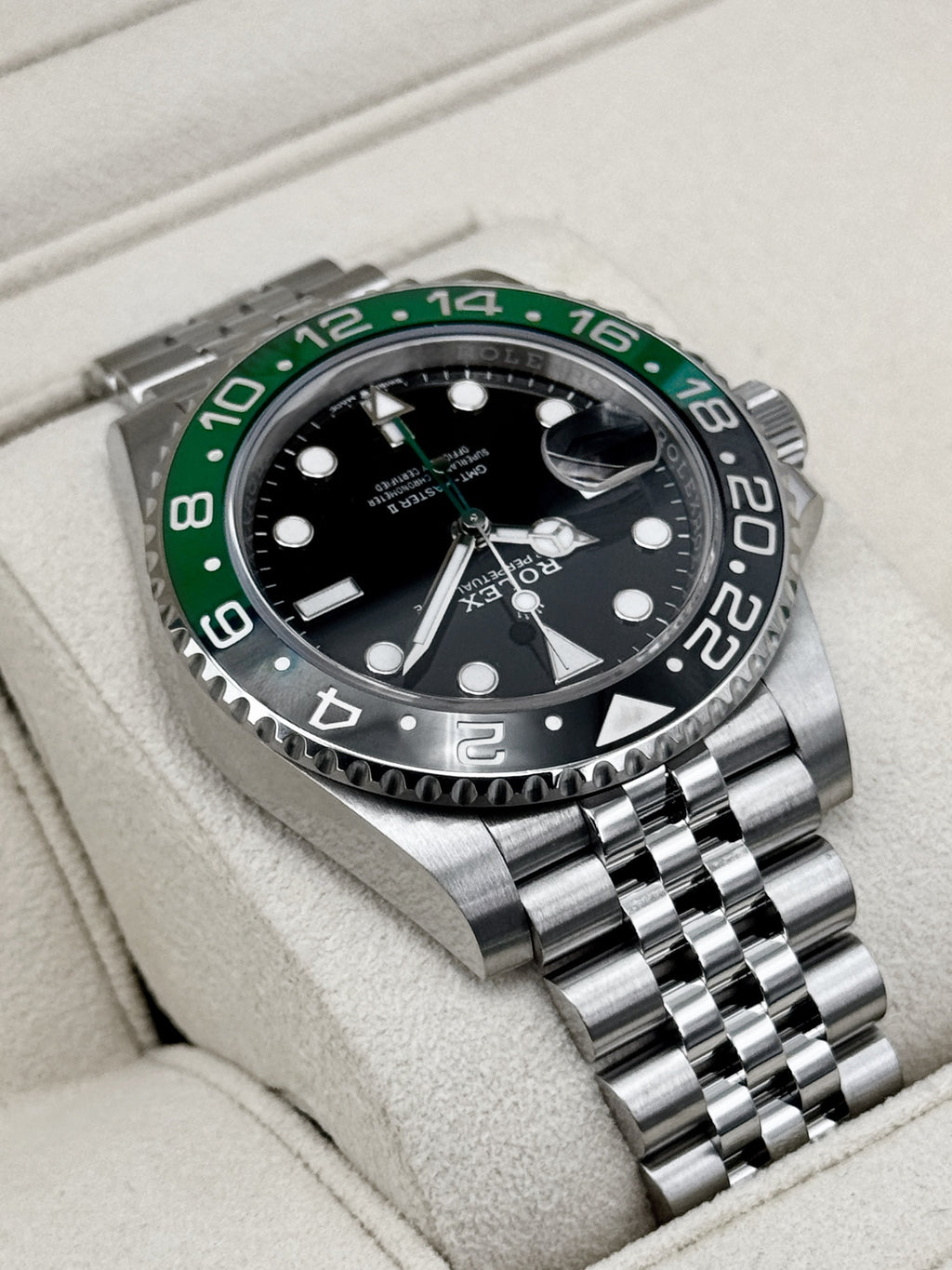 2022 Rolex GMT-Master II "Sprite" 40mm 126720VTNR Jubilee