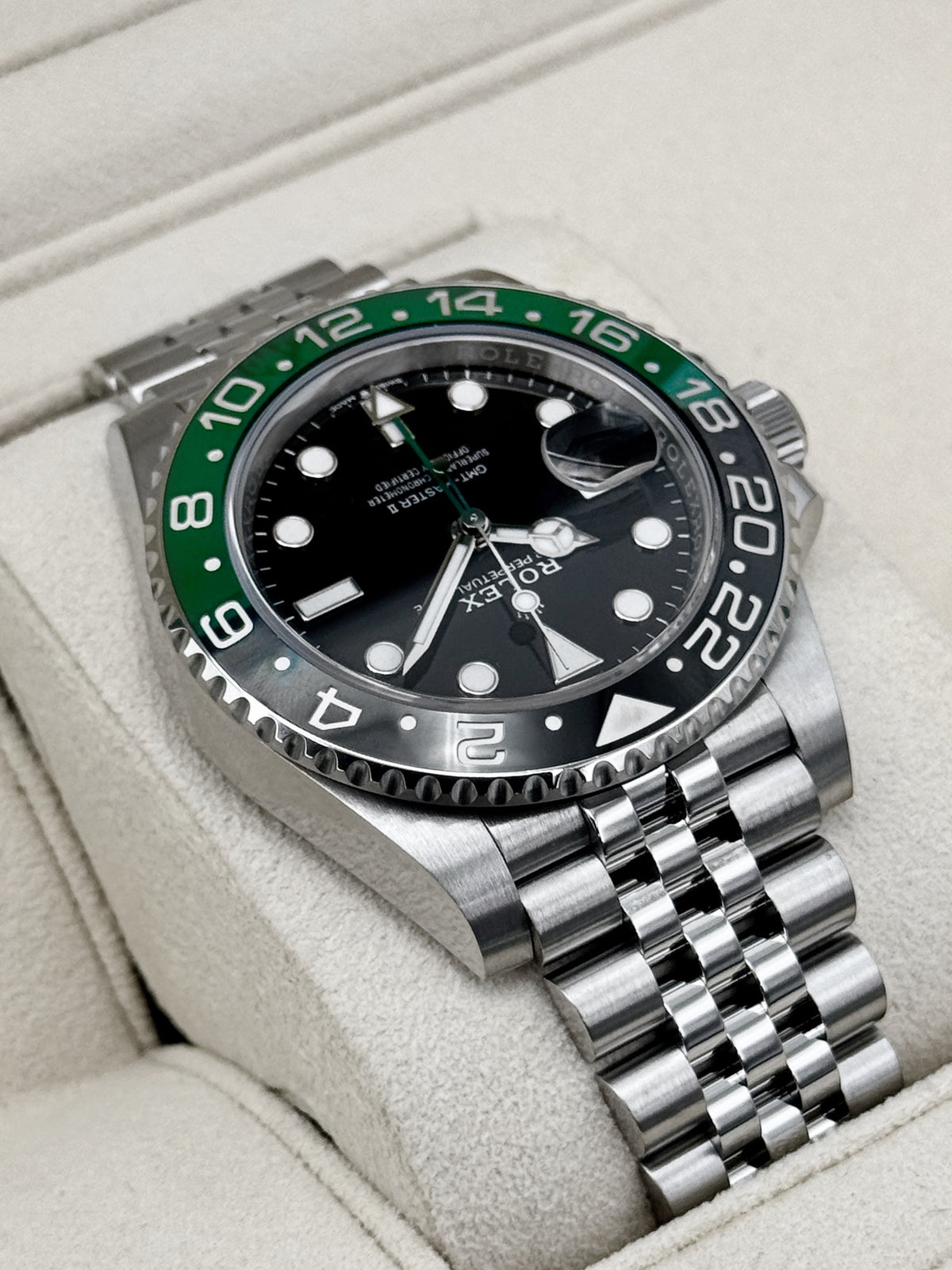 2022 Rolex GMT-Master II "Sprite" 40mm 126720VTNR Jubilee