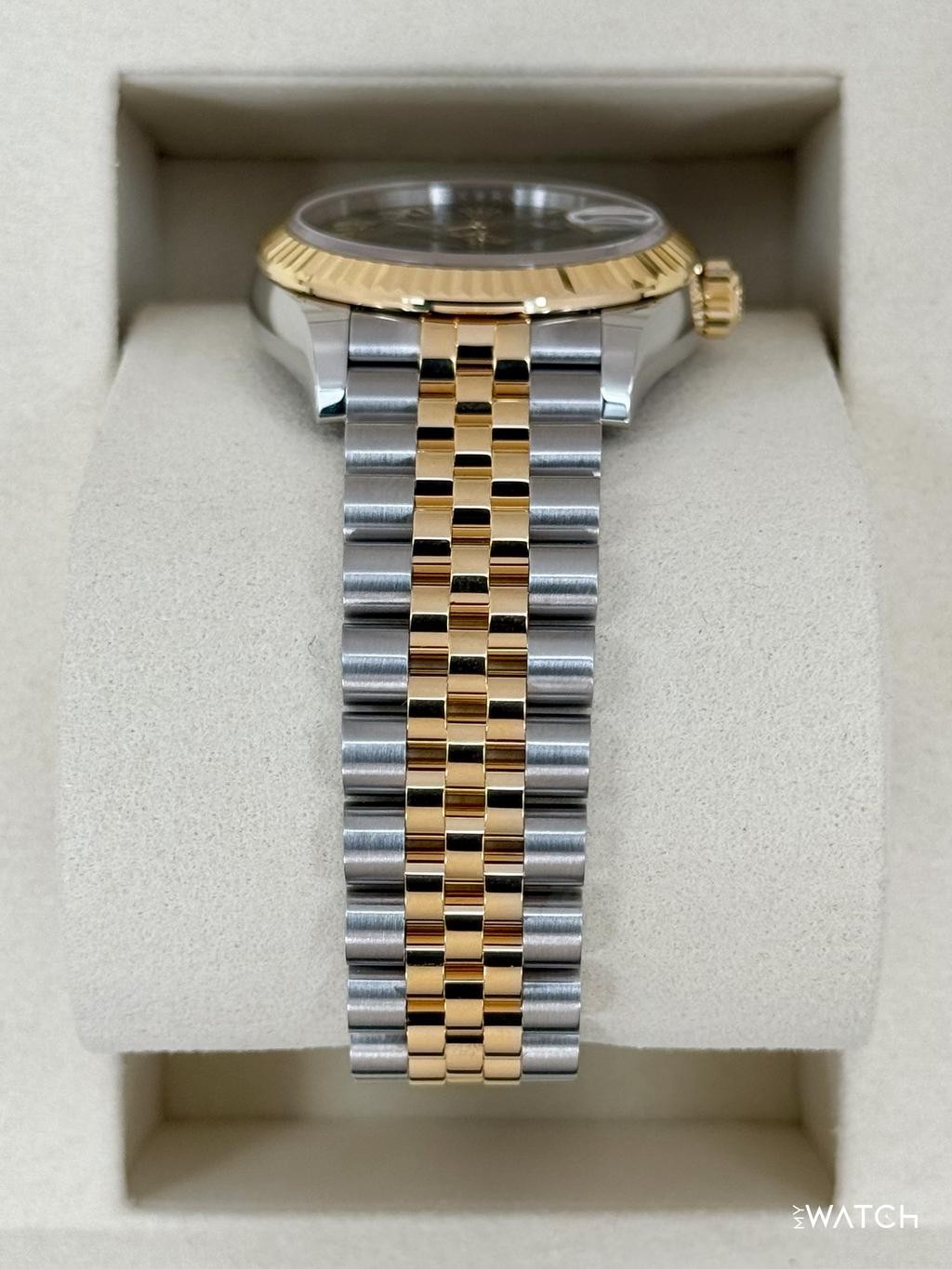 NEW 2026 Rolex Ladies Datejust 31mm 278273 Two-Tone Jubilee Green Dial