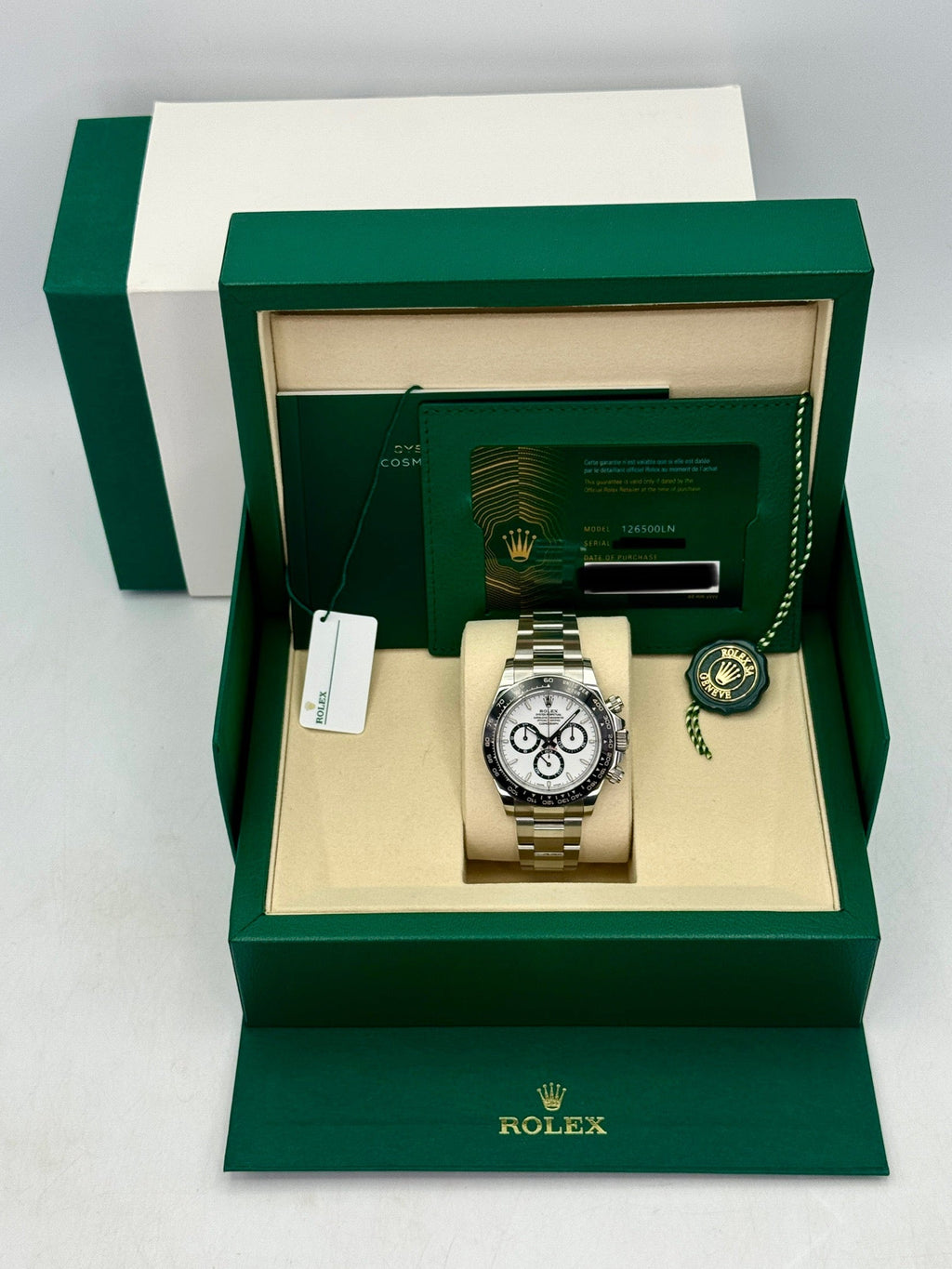 2025 Rolex Daytona 40mm 126500LN Stainless Steel Panda Dial