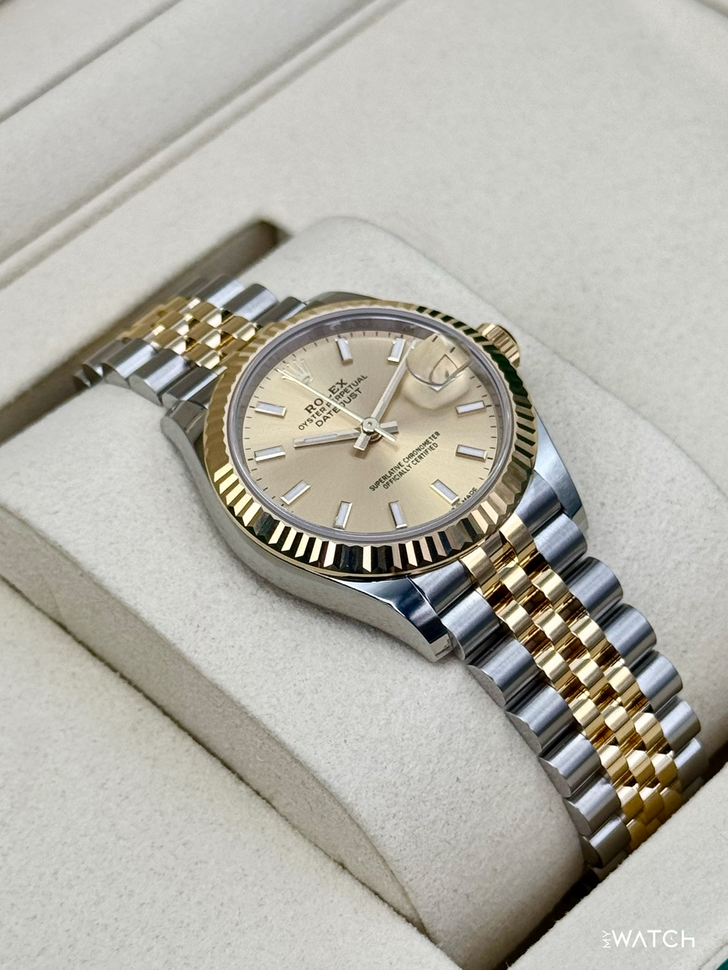 NEW 2026 Rolex Datejust 31mm 278273 Two-Tone Jubilee Champagne Dial