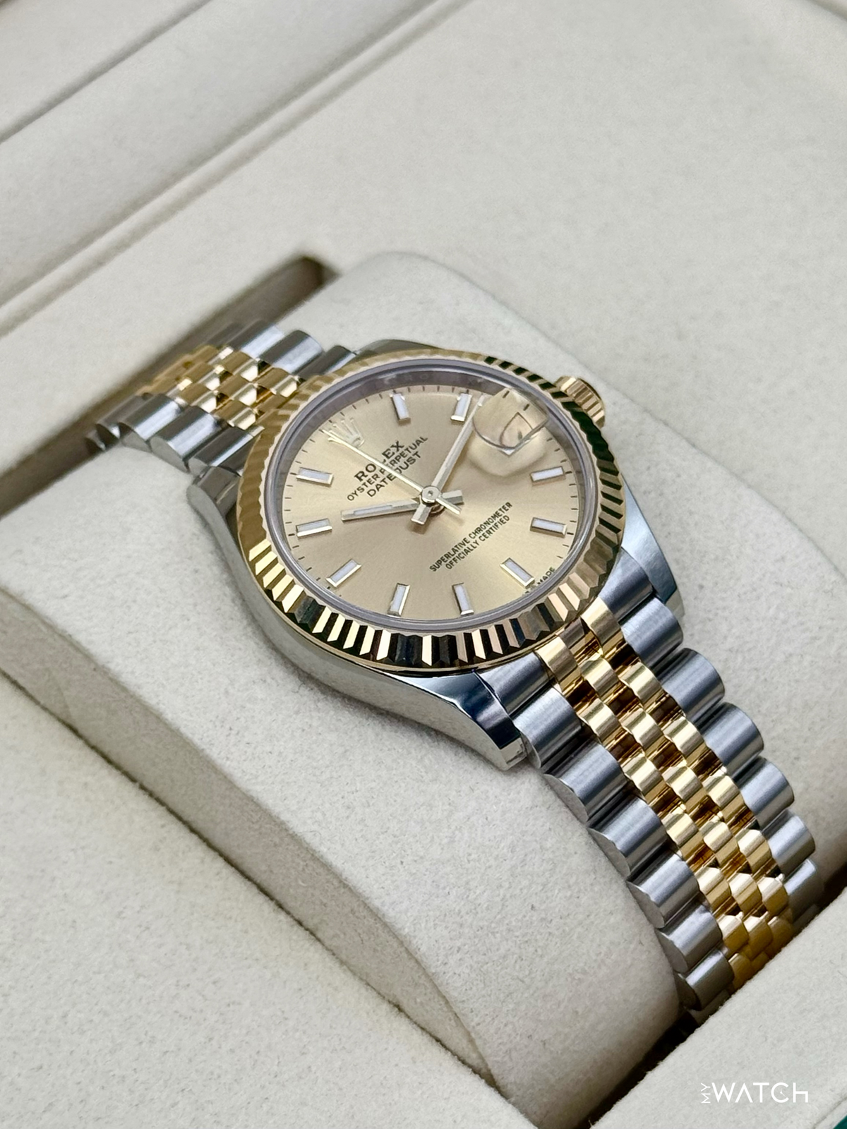 NEW 2026 Rolex Datejust 31mm 278273 Two-Tone Jubilee Champagne Dial