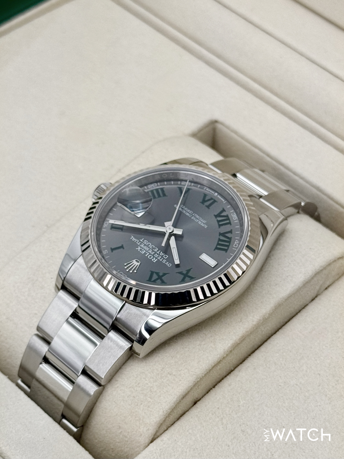 NEW 2026 Rolex Datejust 36mm 126234 Oyster Wimbledon Dial