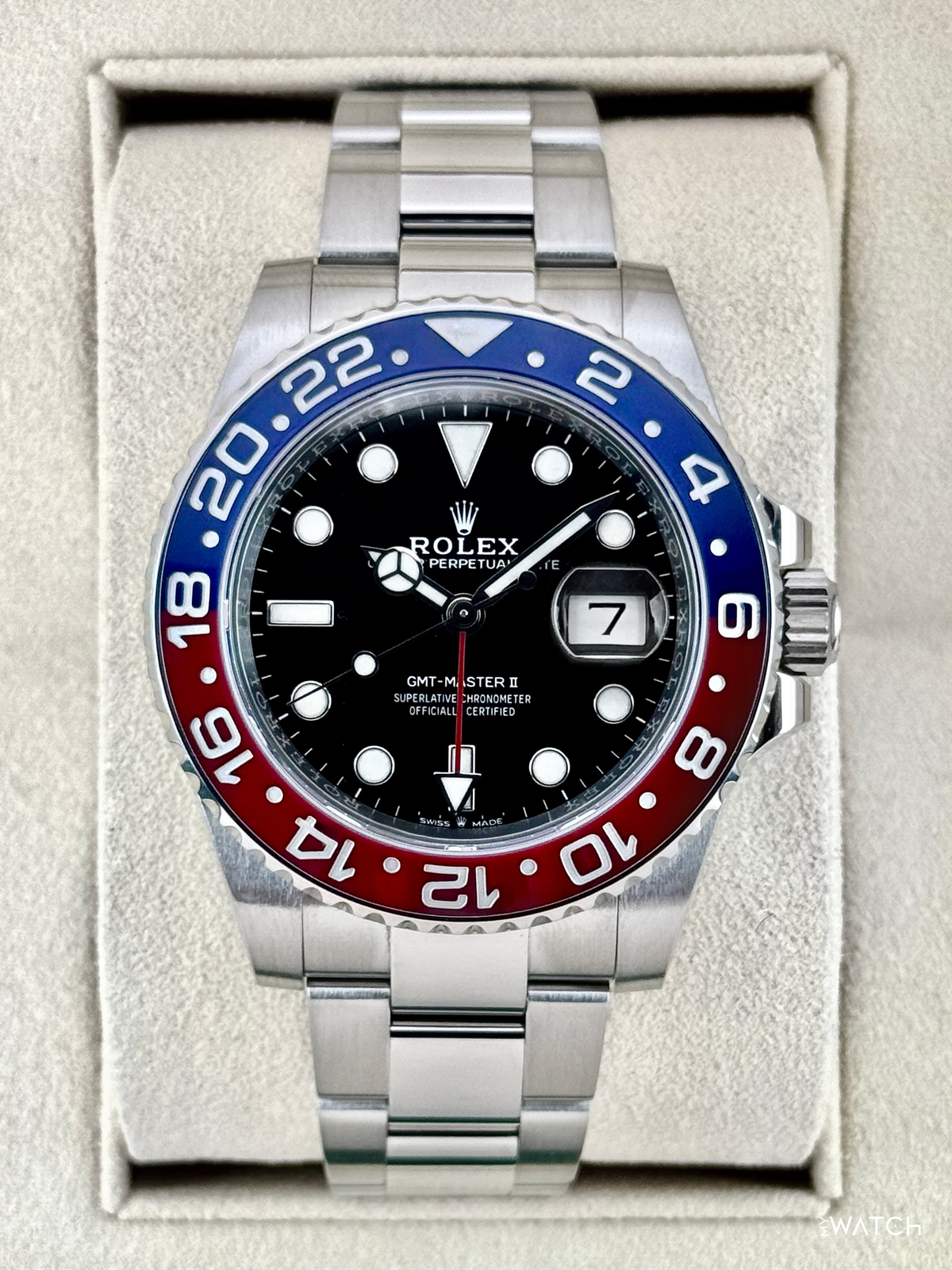 2019 Rolex GMT-Master II "Pepsi" 40mm 126710BLRO Oyster