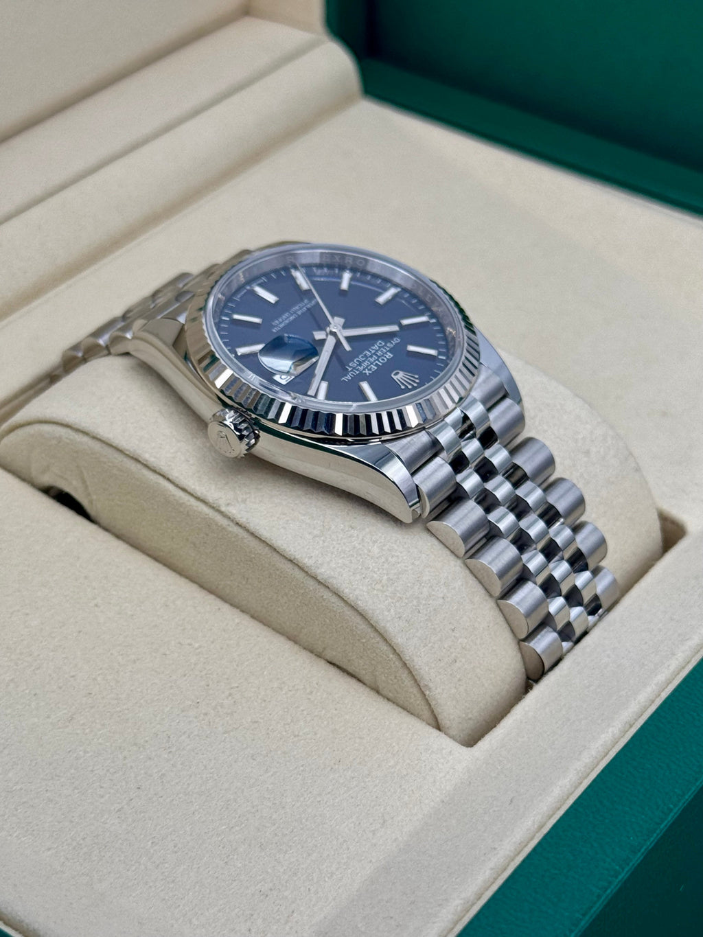 NEW 2025 Rolex Datejust 36mm 126234 Stainless Steel Jubilee Blue Dial