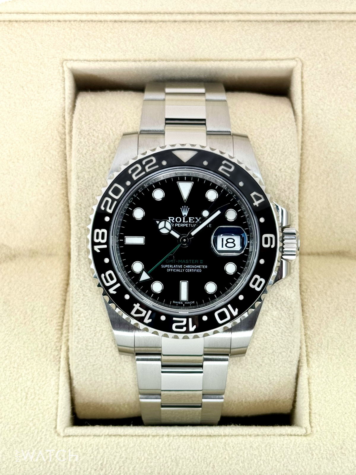 2020 Rolex GMT-Master II 40mm 116710LN Black Dial