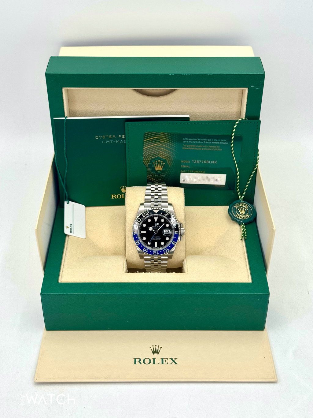 2022 Rolex GMT-Master II "Batgirl" 40mm 126710BLNR Jubilee