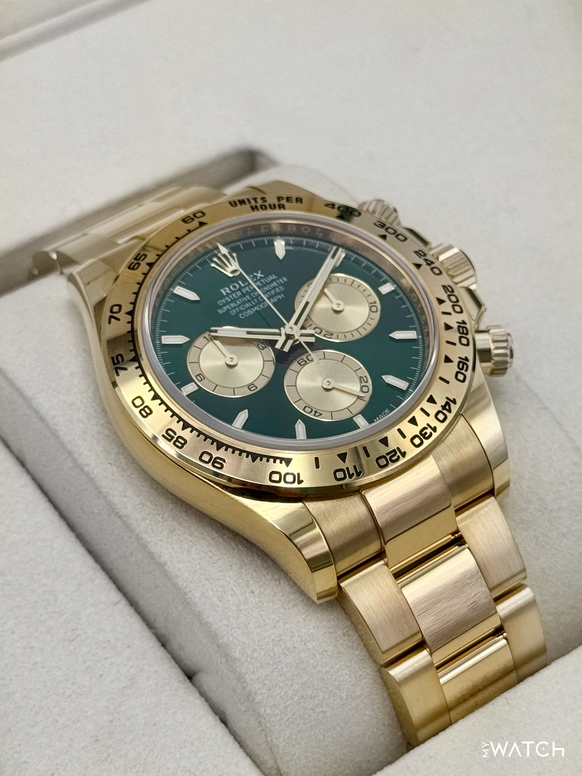 2025 Rolex Daytona "John Mayer" 40mm 126508 Yellow Gold Green Dial