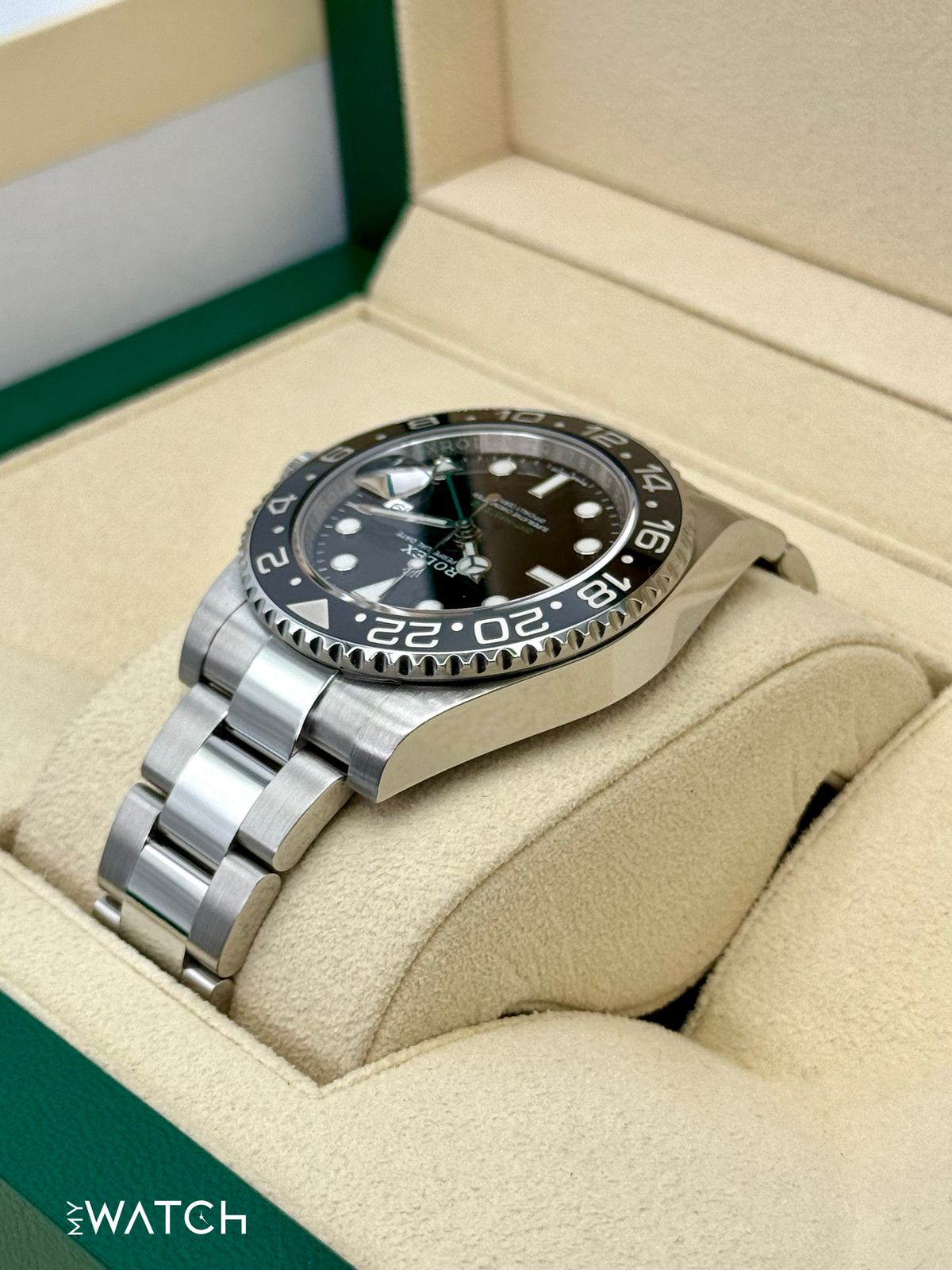 2017 Rolex GMT-Master II 40mm 116710LN Stainless Steel Black Dial