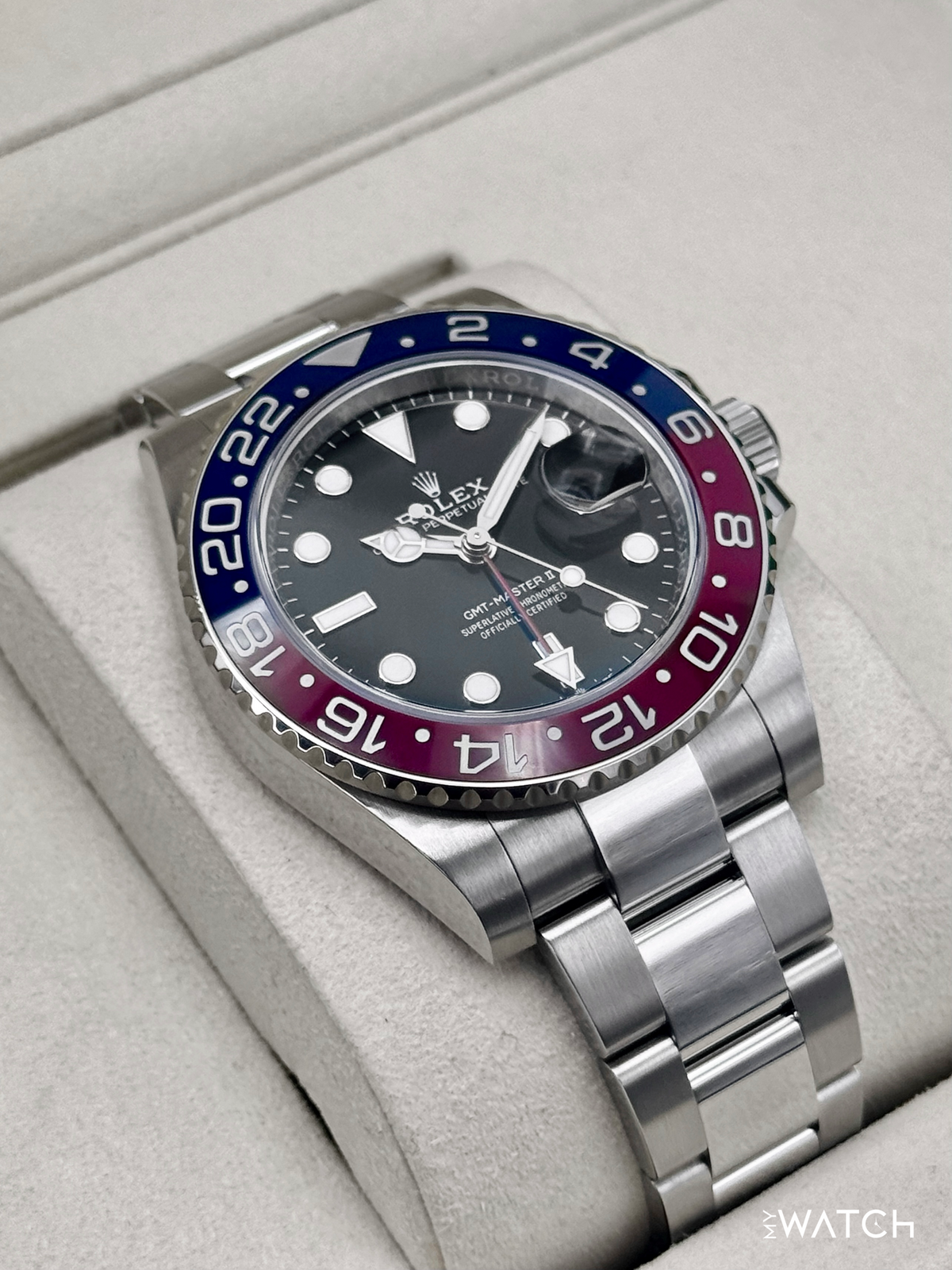2025 Rolex GMT-Master II "Pepsi" 40mm 126710BLRO Oyster