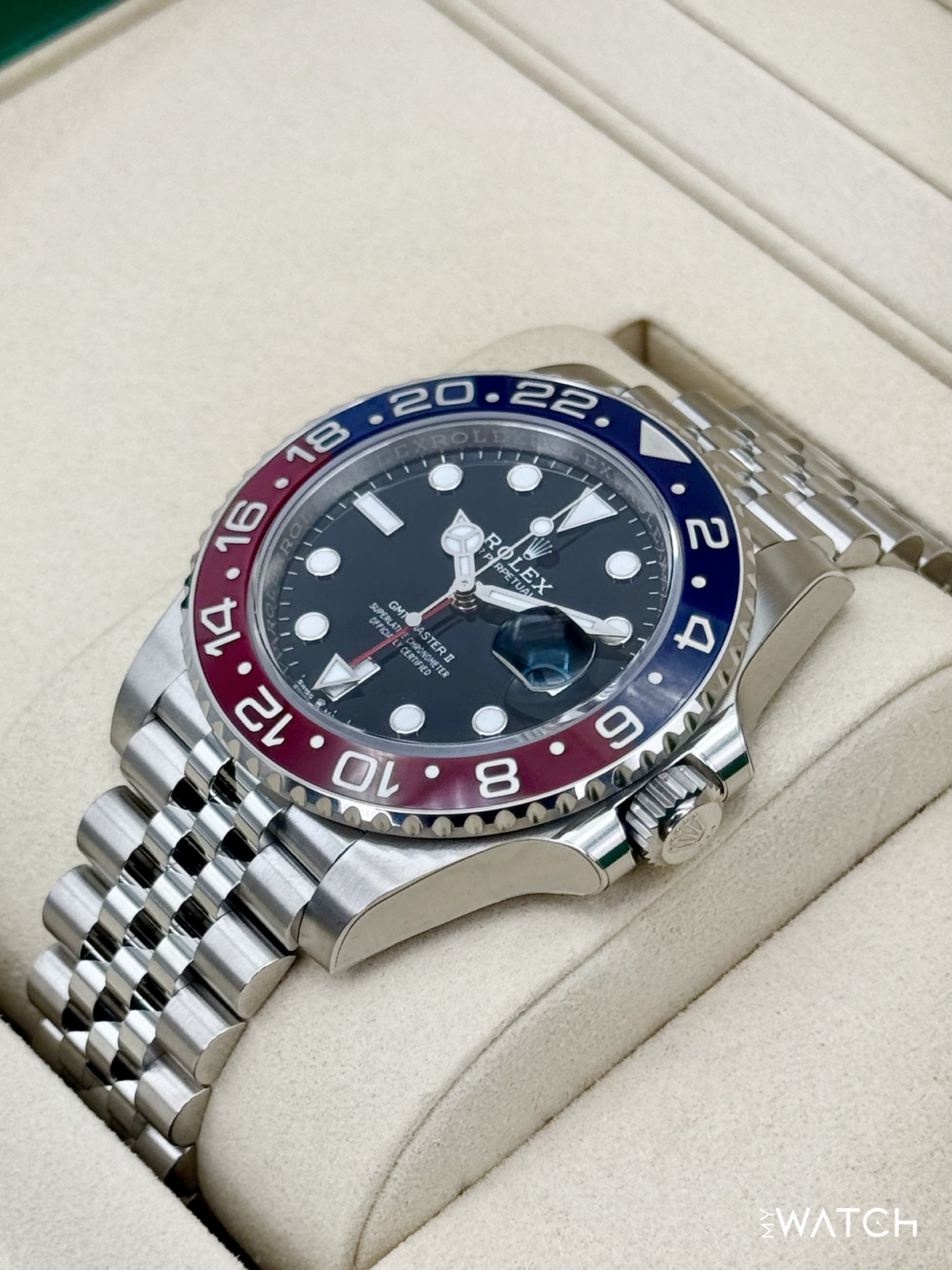 NEW 2026 Rolex GMT-Master II "Pepsi" 40mm 126710BLRO Jubilee (STICKERED)