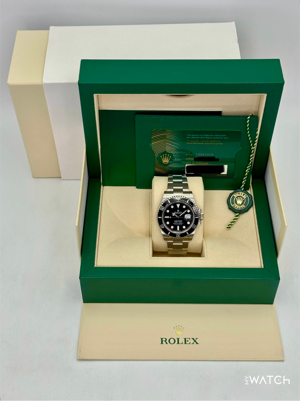 2024 Rolex Submariner 41mm 126610LN Stainless Steel Black Dial