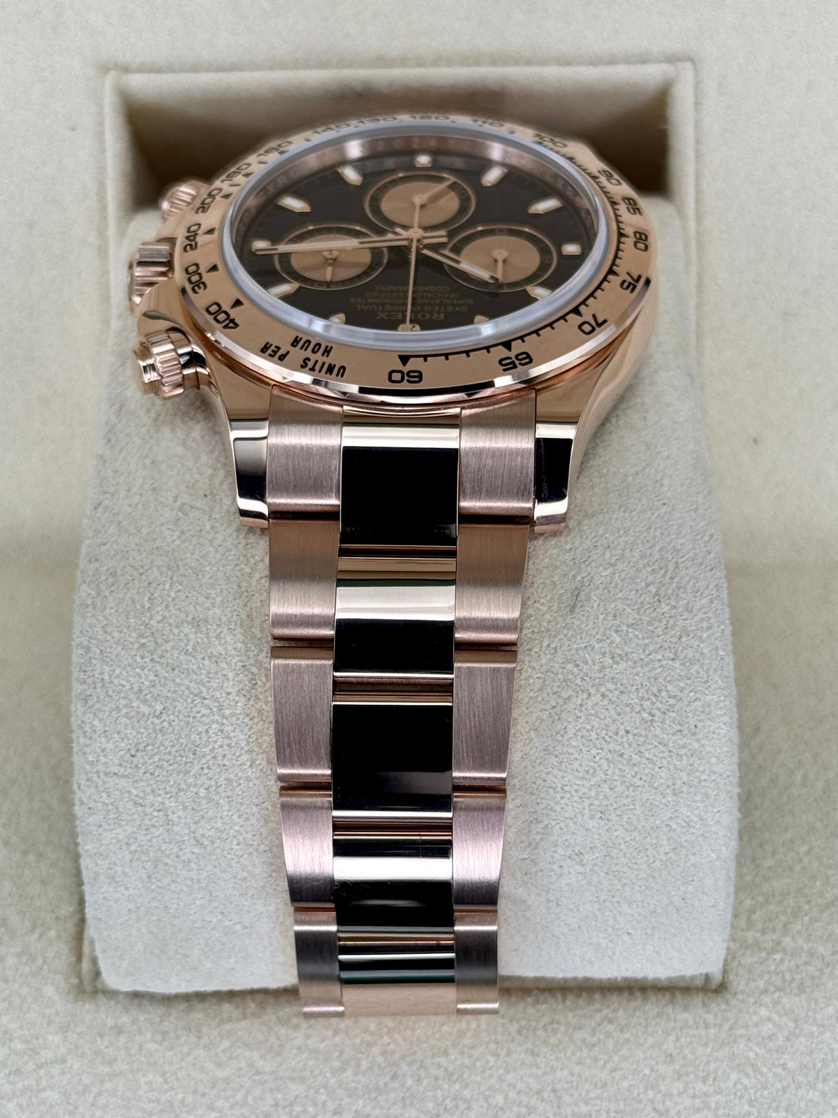 2020 Rolex Daytona 40mm116505 Rose Gold Black Dial