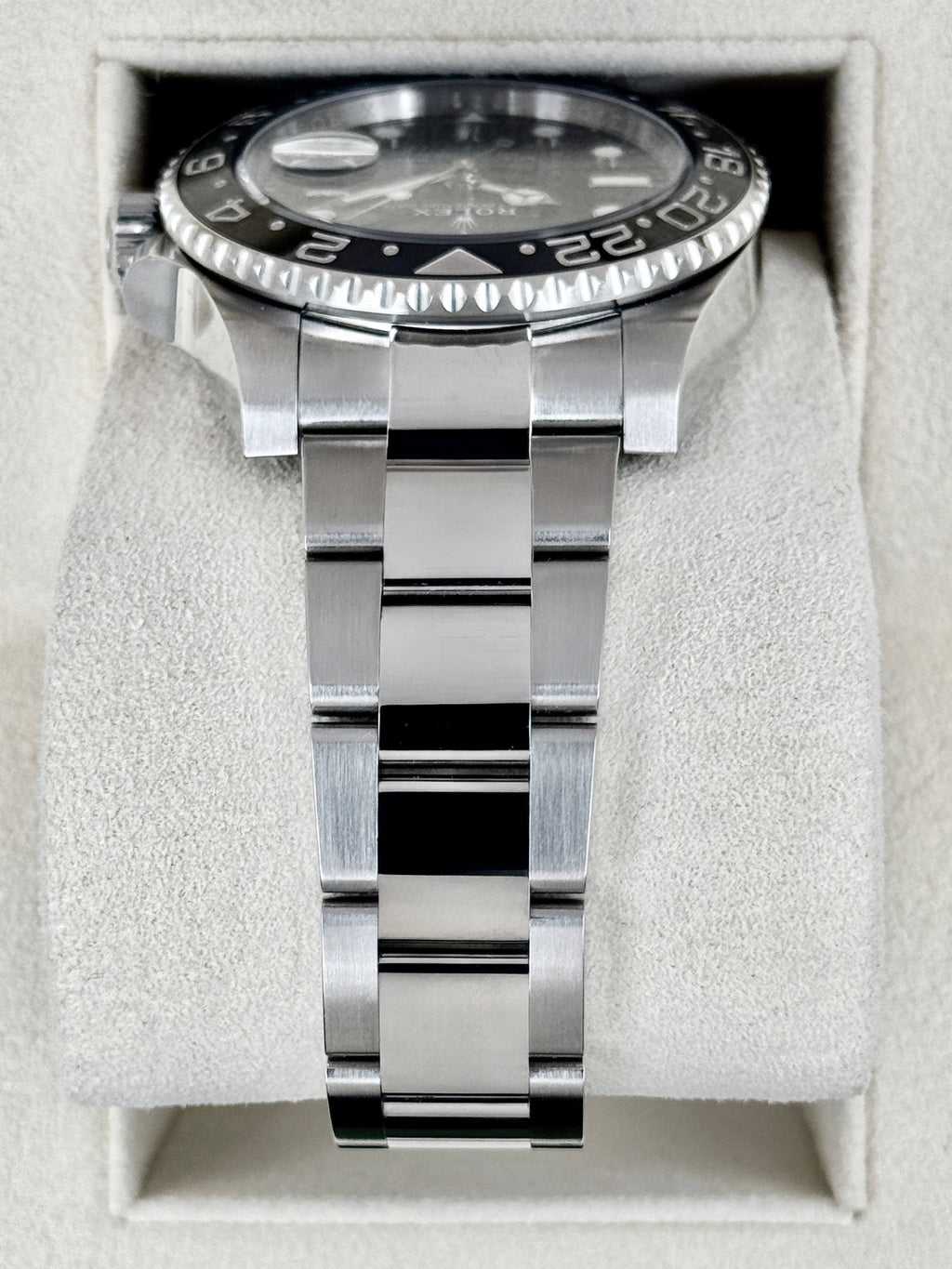 2018 Rolex GMT-Master II 40mm 116710LN Stainless Steel Black Dial