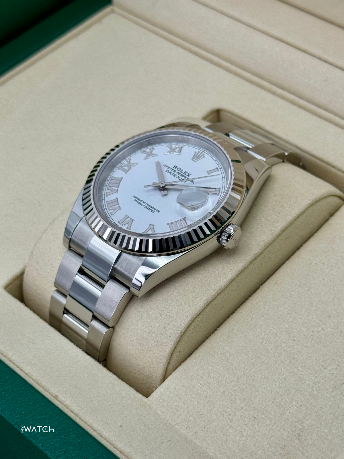 NEW 2026 Rolex Datejust 41mm 126334 Stainless Steel Oyster White Dial