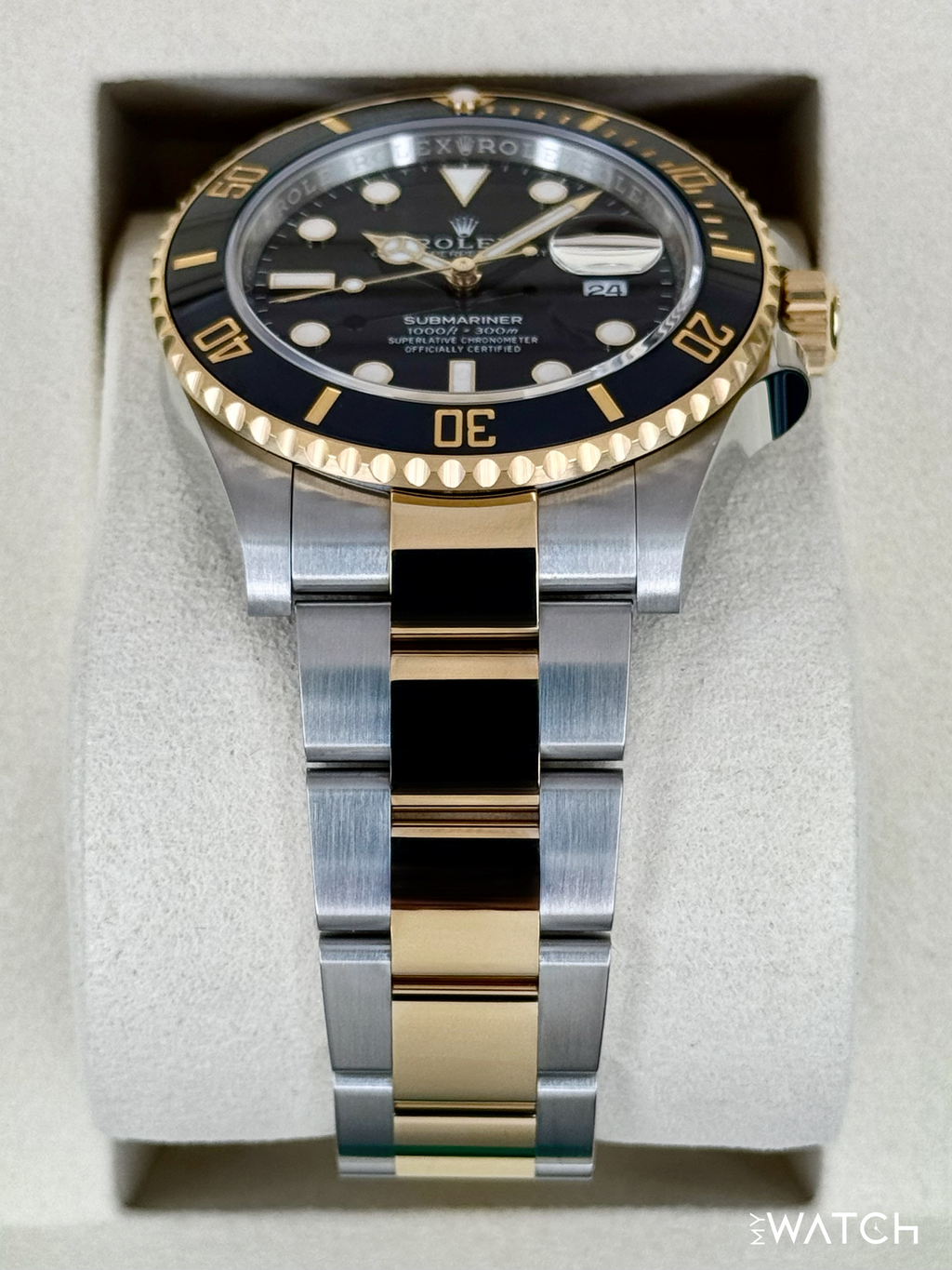NEW 2025 Rolex Submariner 41mm 126613LN Two-Tone Black Dial