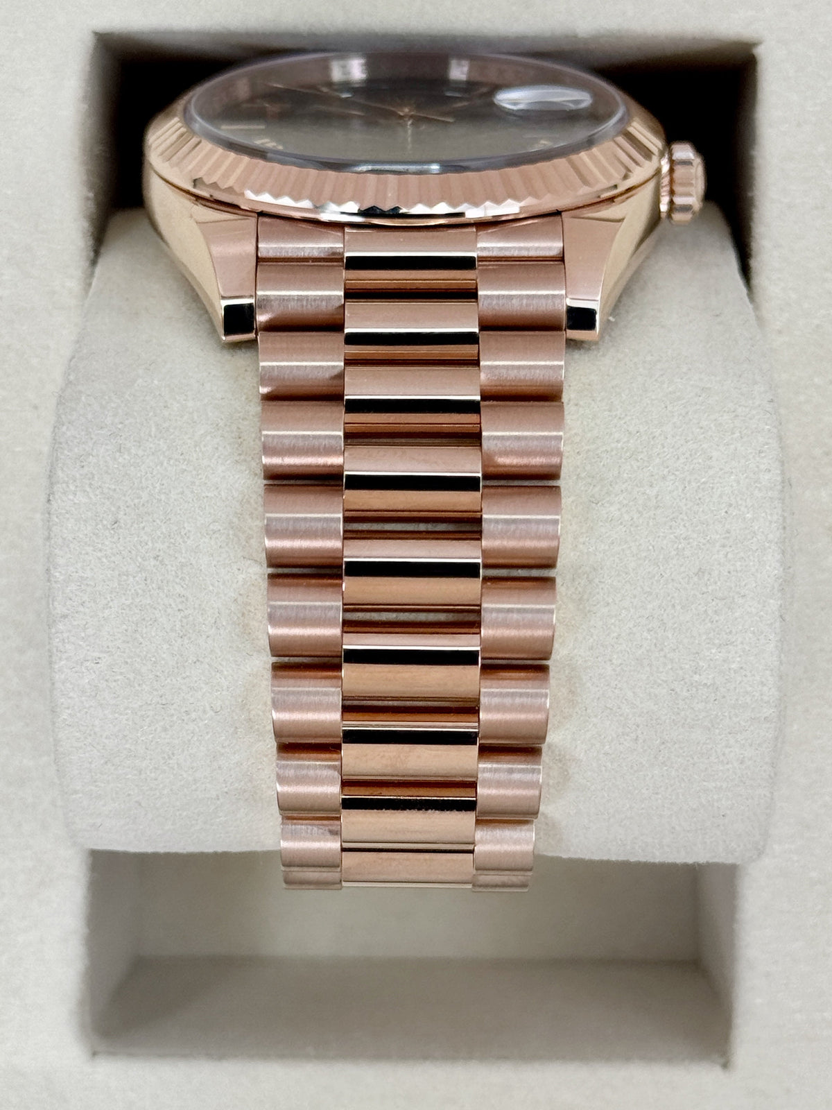 2025 Rolex Day-Date 40mm 228235 Presidential Slate Ombre Dial