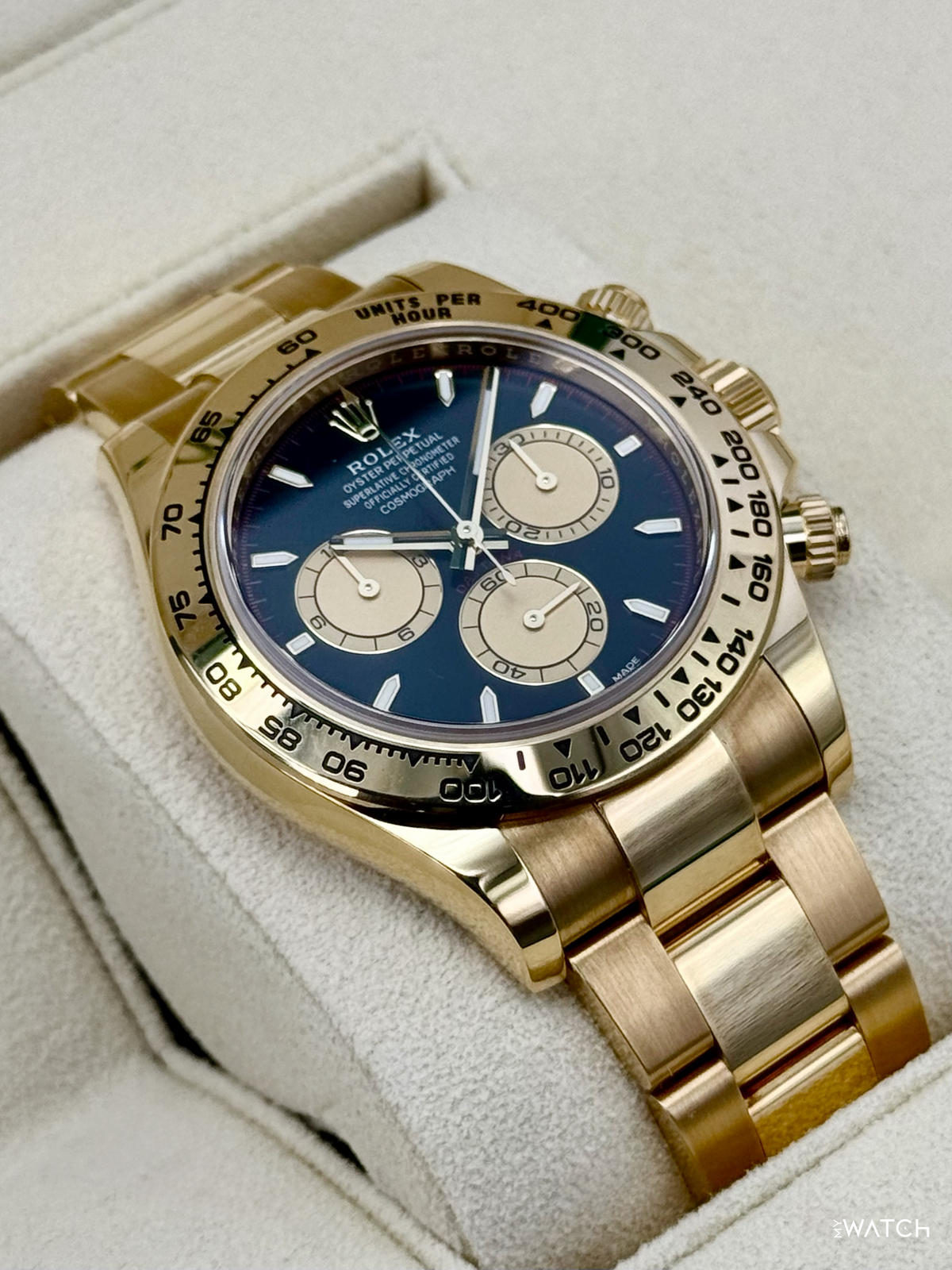 2024 Rolex Daytona "Paul Newman" 40mm 126508 Yellow Gold Black Dial