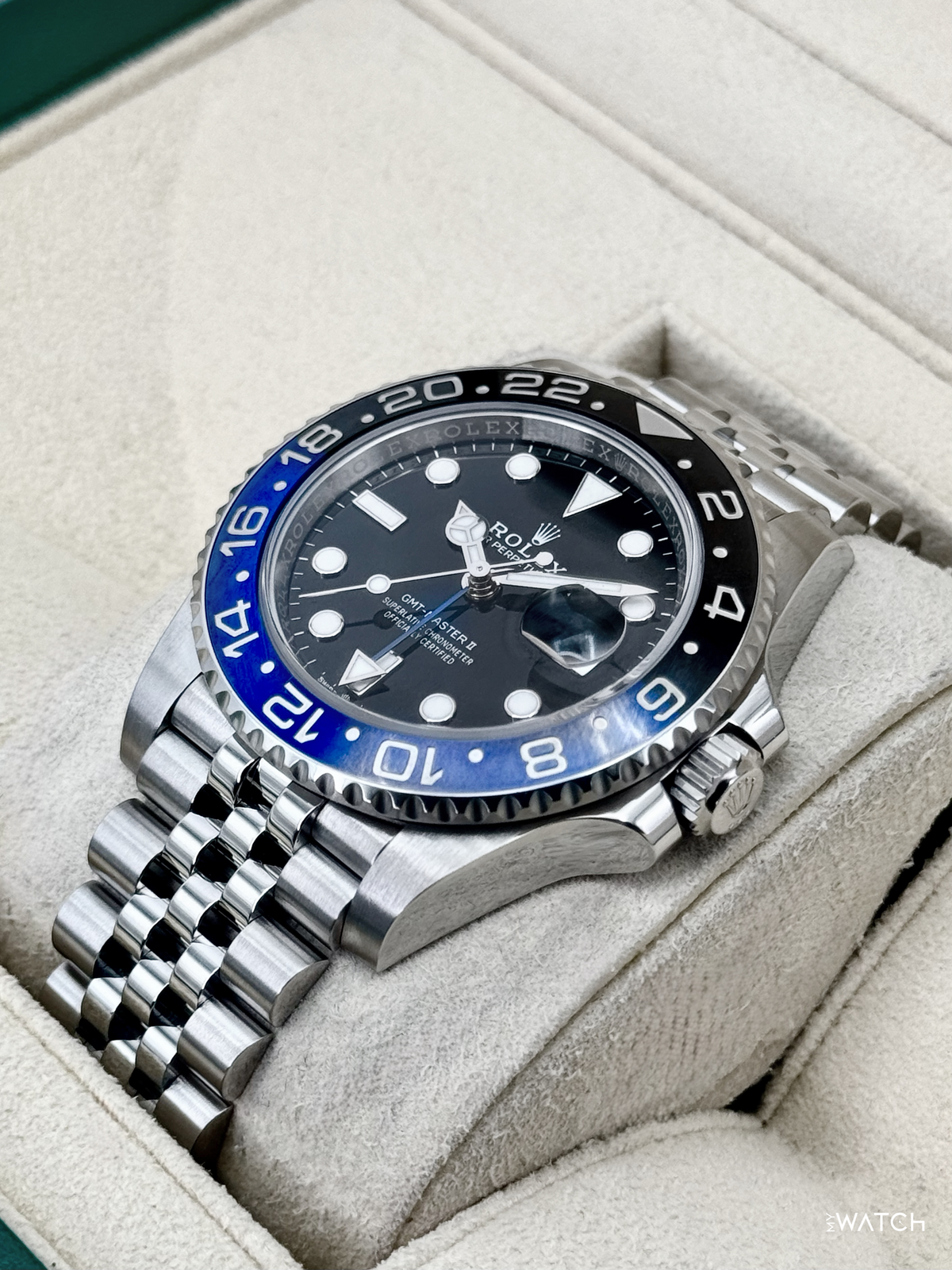 2024 Rolex GMT-Master II "Batgirl" 40mm 126710BLNR Jubilee