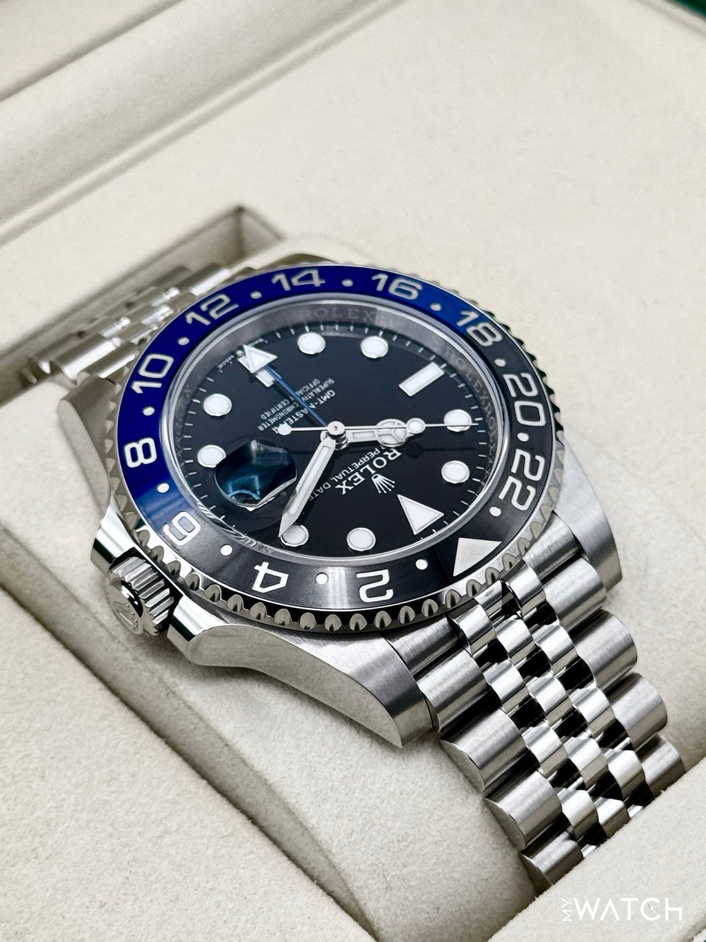 NEW 2025 Rolex GMT-Master II "Batgirl" 40mm 126710BLNR Jubilee