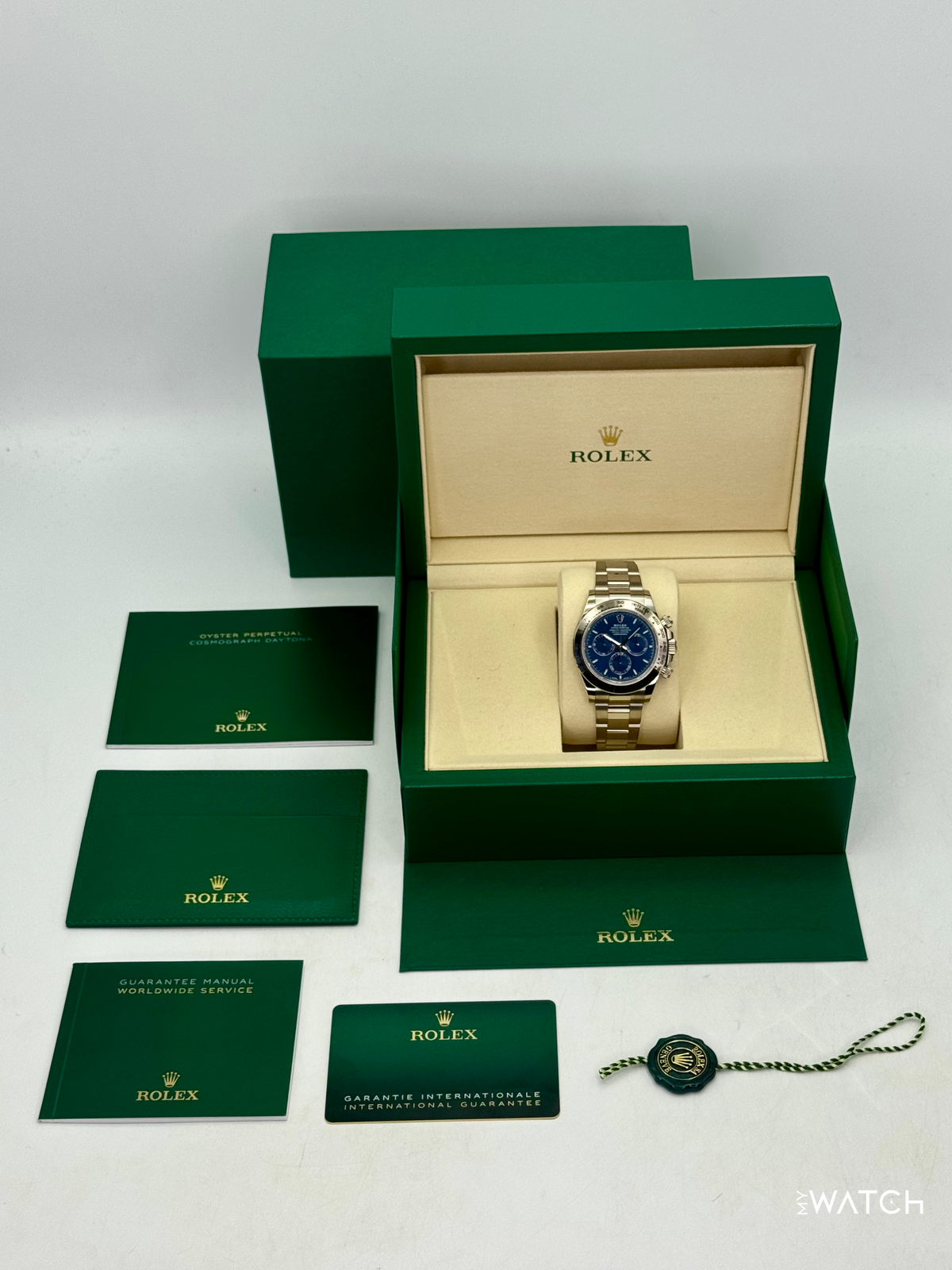 NEW 2026 Rolex Daytona 40mm 126509 White Gold Blue Dial