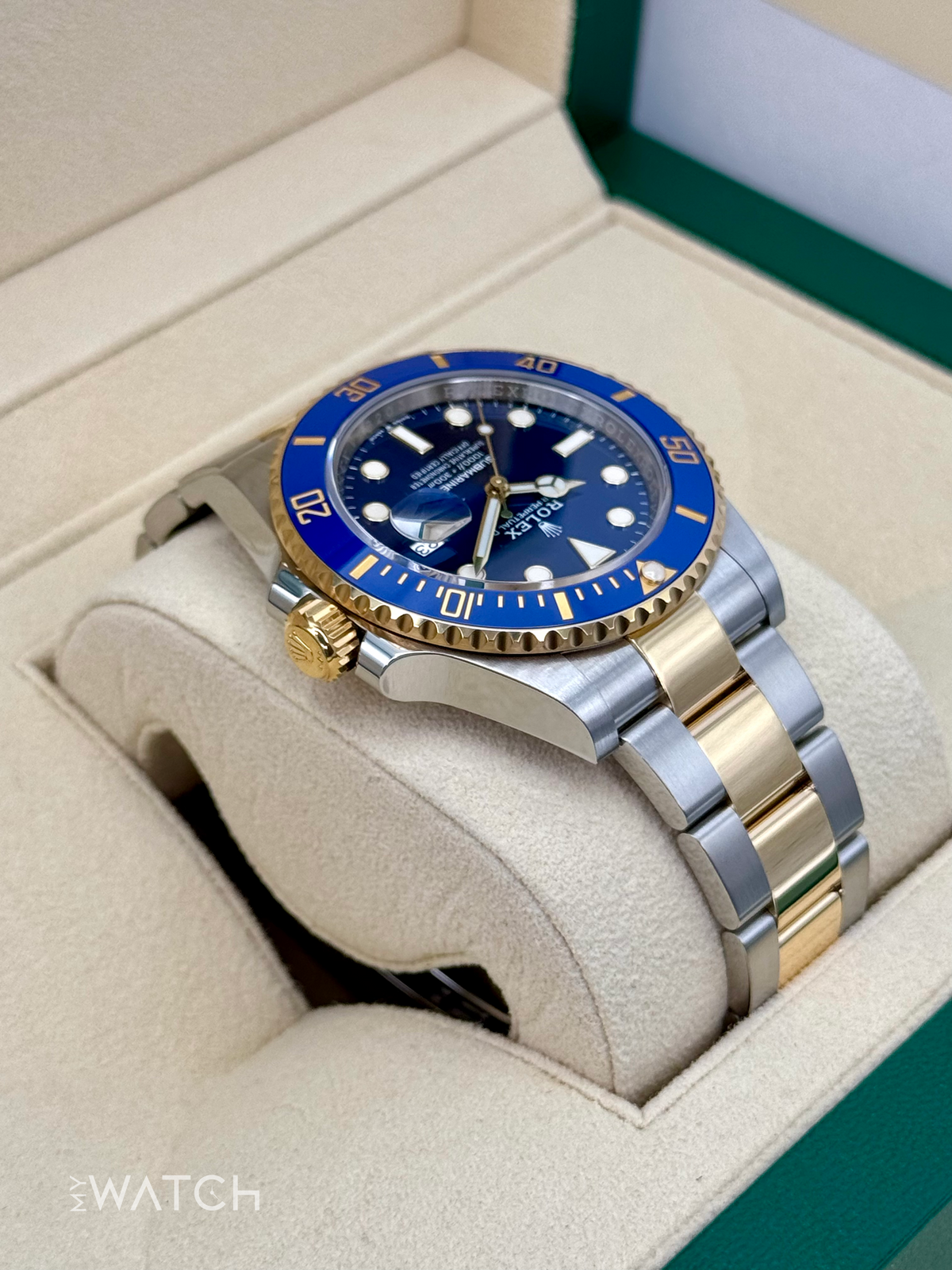 2021 Rolex Submariner "Bluesy" 41mm 126613LB Two-Tone Blue Dial