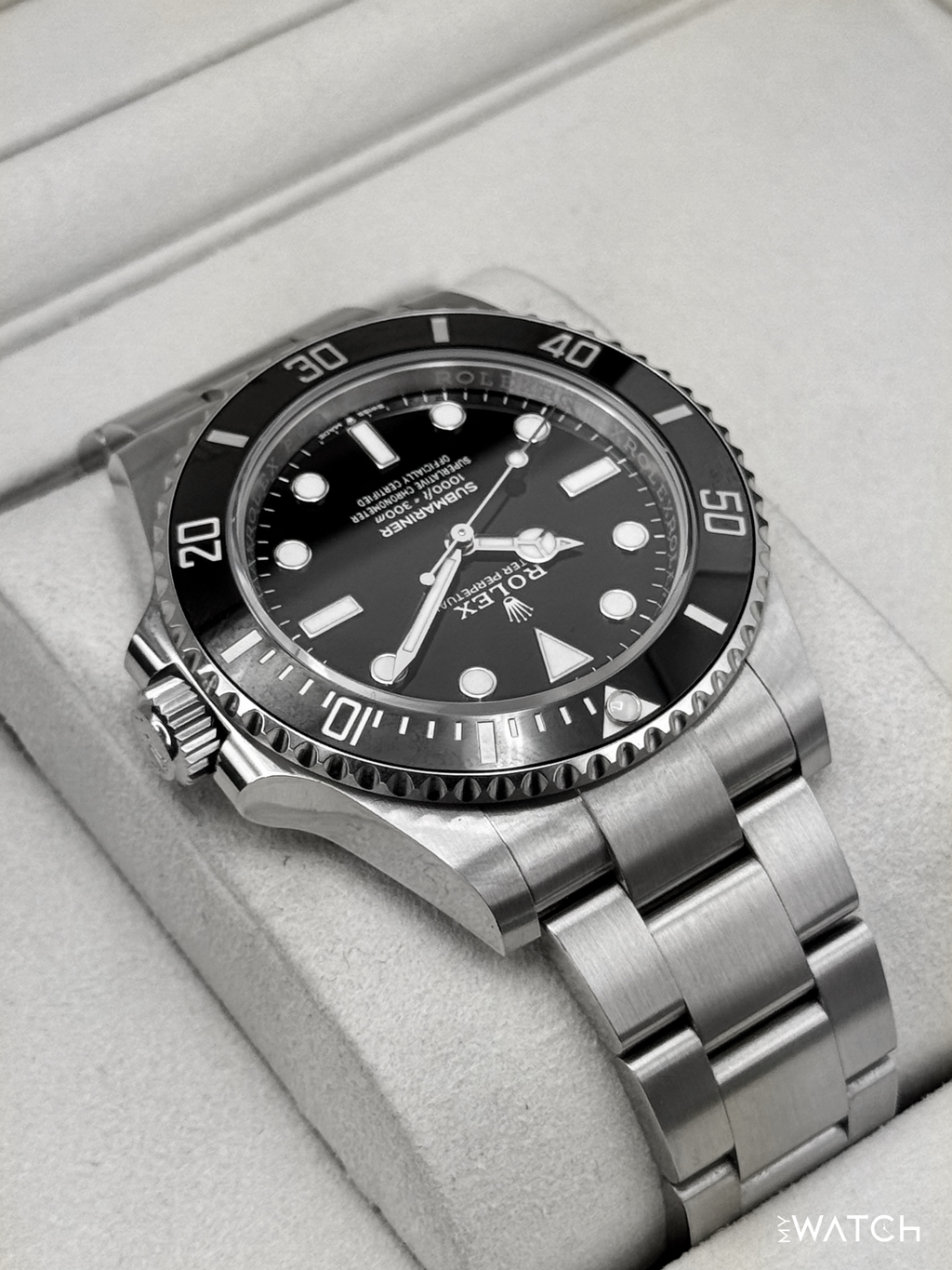 2025 Rolex Submariner 41mm 124060 Stainless Steel Black Dial