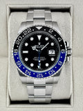 2020 Rolex GMT-Master II "Batman" 40mm 116710BLNR Oyster (NFC CARD)