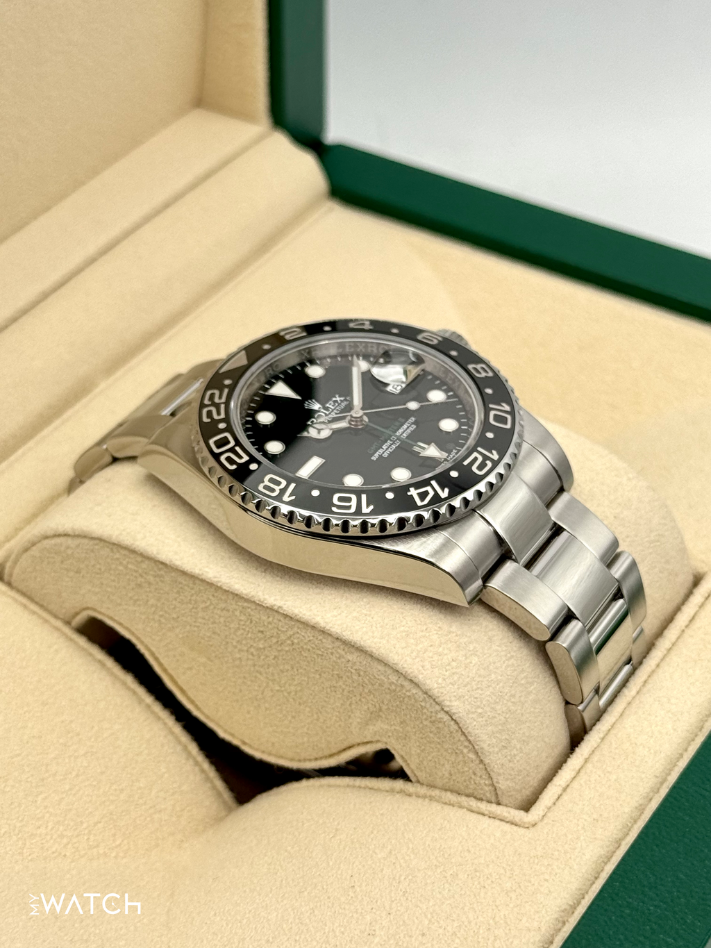 2016 Rolex GMT-Master II 40mm 116710LN Stainless Steel Black Dial