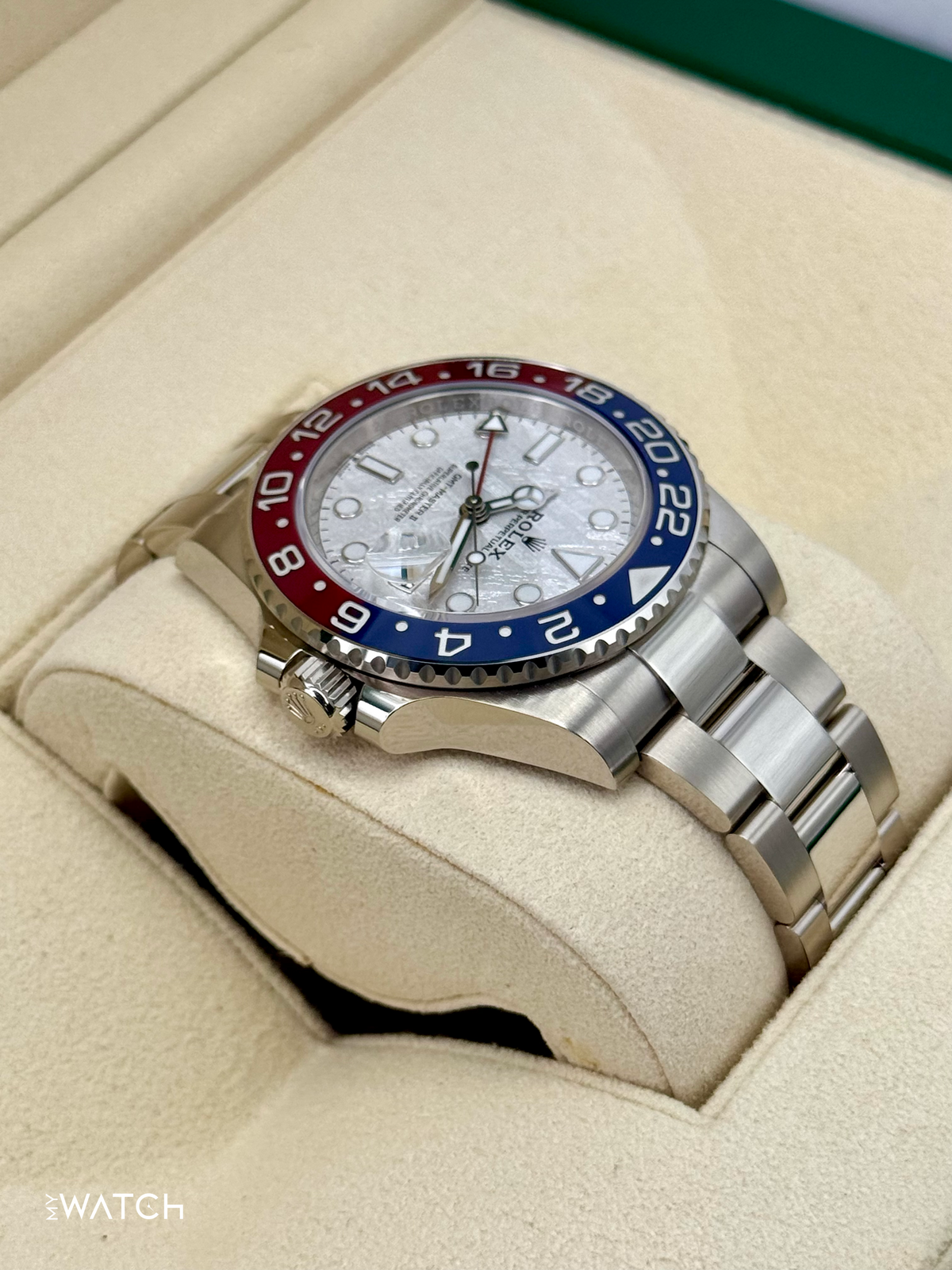 2022 Rolex GMT-Master II "Pepsi" 40mm 126719BLRO Meteorite Dial