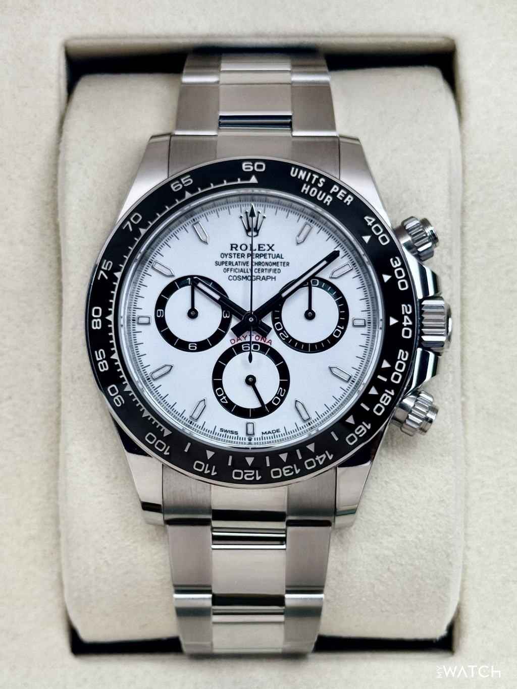 NEW 2026 Rolex Daytona 40mm 126500LN Stainless Steel Panda Dial