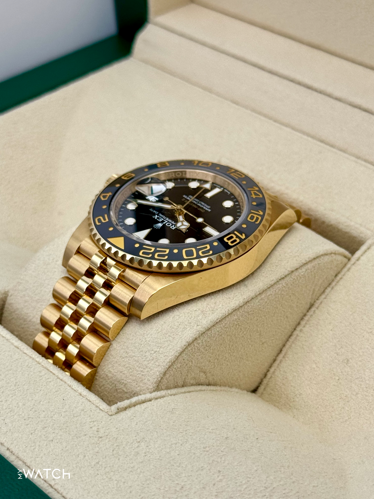 2024 Rolex GMT-Master II 40mm 126718GRNR Jubilee Black Dial