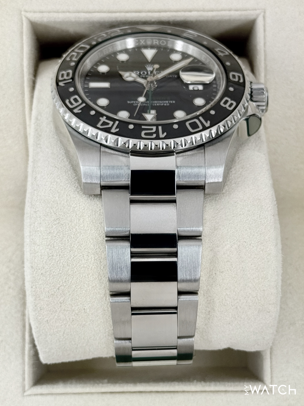 2018 Rolex GMT-Master II 40mm 116710LN Stainless Steel Black Dial
