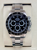 2025 Rolex Daytona 40mm 126500LN Stainless Steel Black Dial