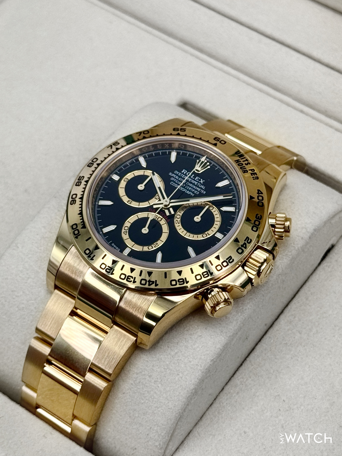 NEW 2026 Rolex Daytona 40mm 126508 18K Yellow Gold Black Dial